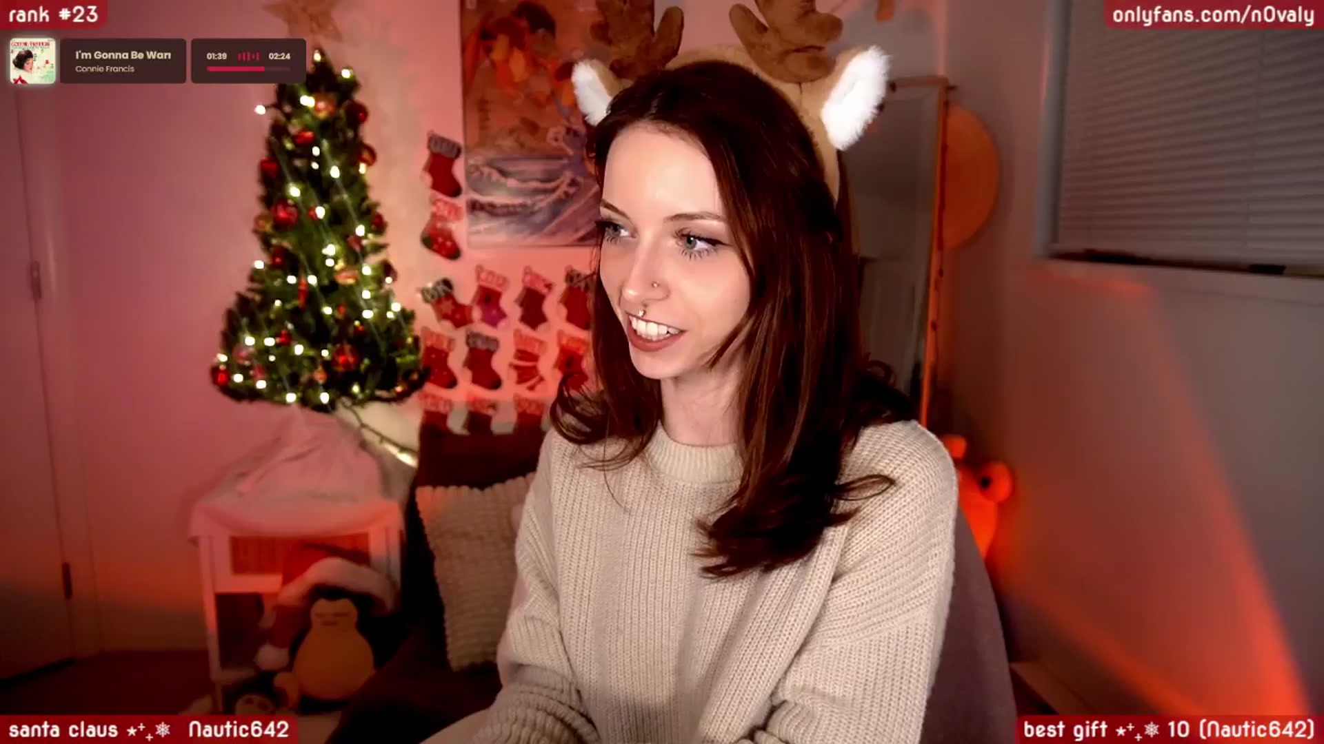 Gallery image thumbnail from N0valy's myfreecams stream on, 12/25/2025, 08:41 image 1 of 20