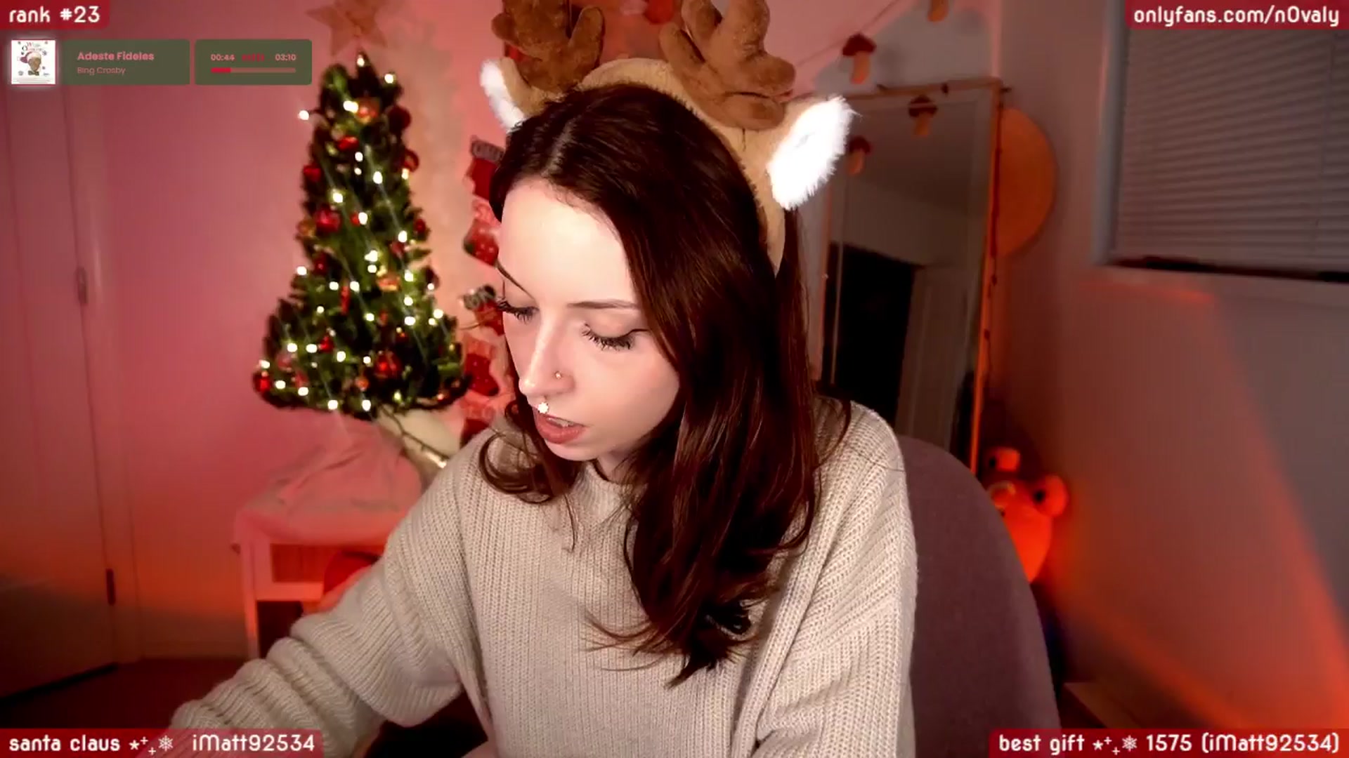 Gallery image thumbnail from N0valy's myfreecams stream on, 12/25/2025, 08:41 image 2 of 20