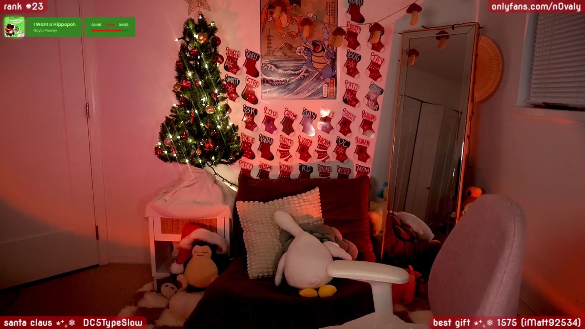 Gallery image thumbnail from N0valy's myfreecams stream on, 12/25/2025, 08:41 image 5 of 20