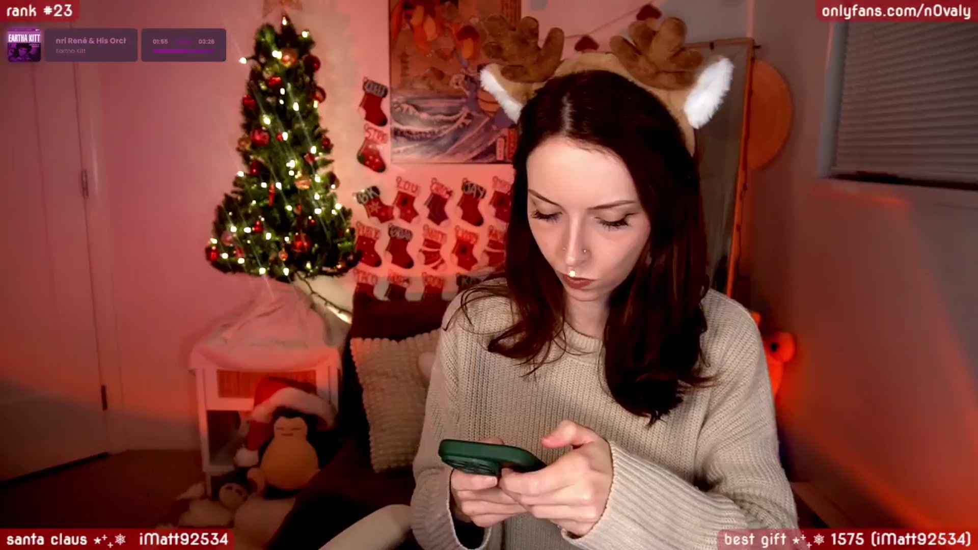 Gallery image thumbnail from N0valy's myfreecams stream on, 12/25/2025, 08:41 image 3 of 20