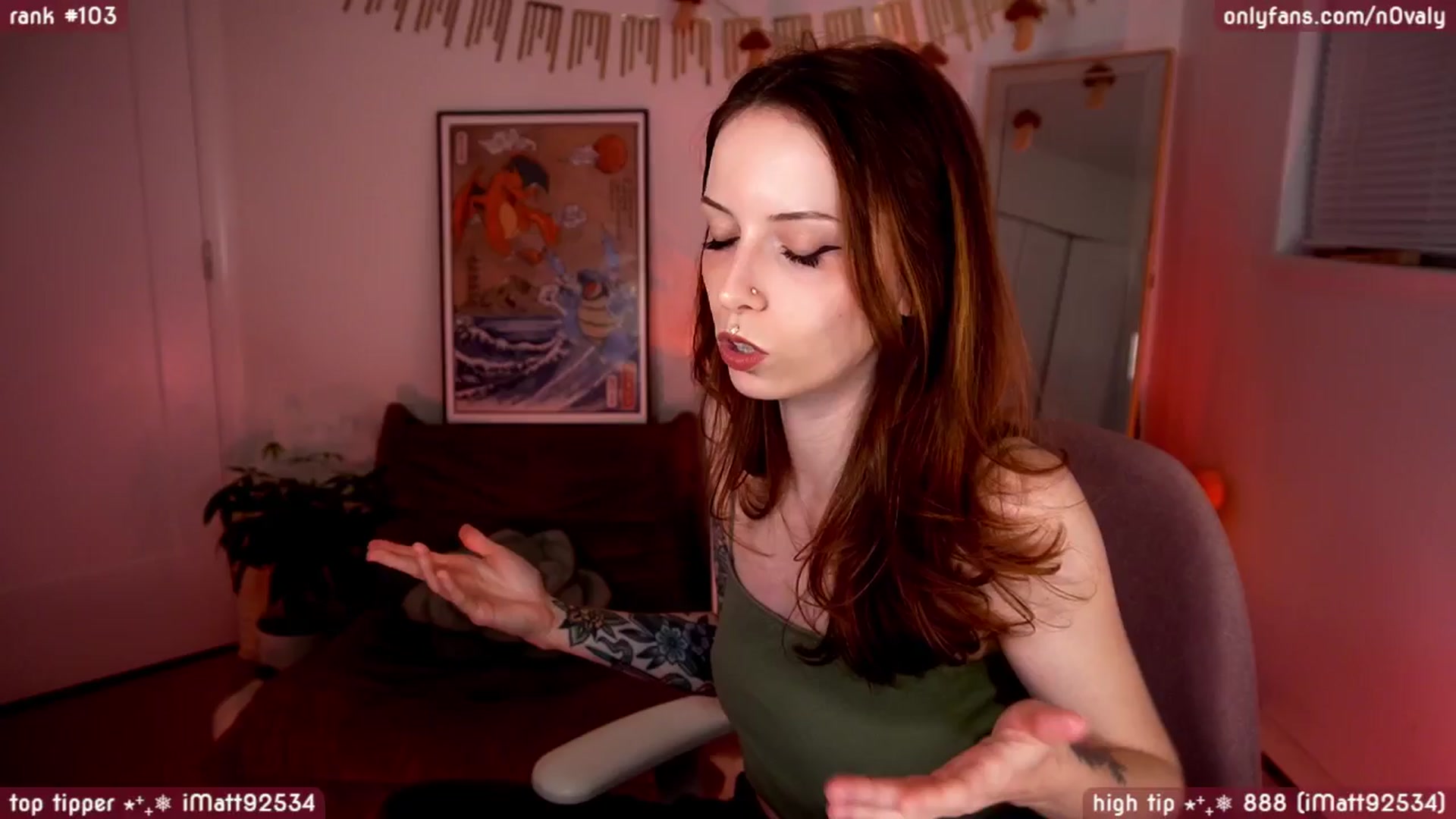 Gallery image thumbnail from N0valy's myfreecams stream on, 02/01/2026, 08:50 image 1 of 20