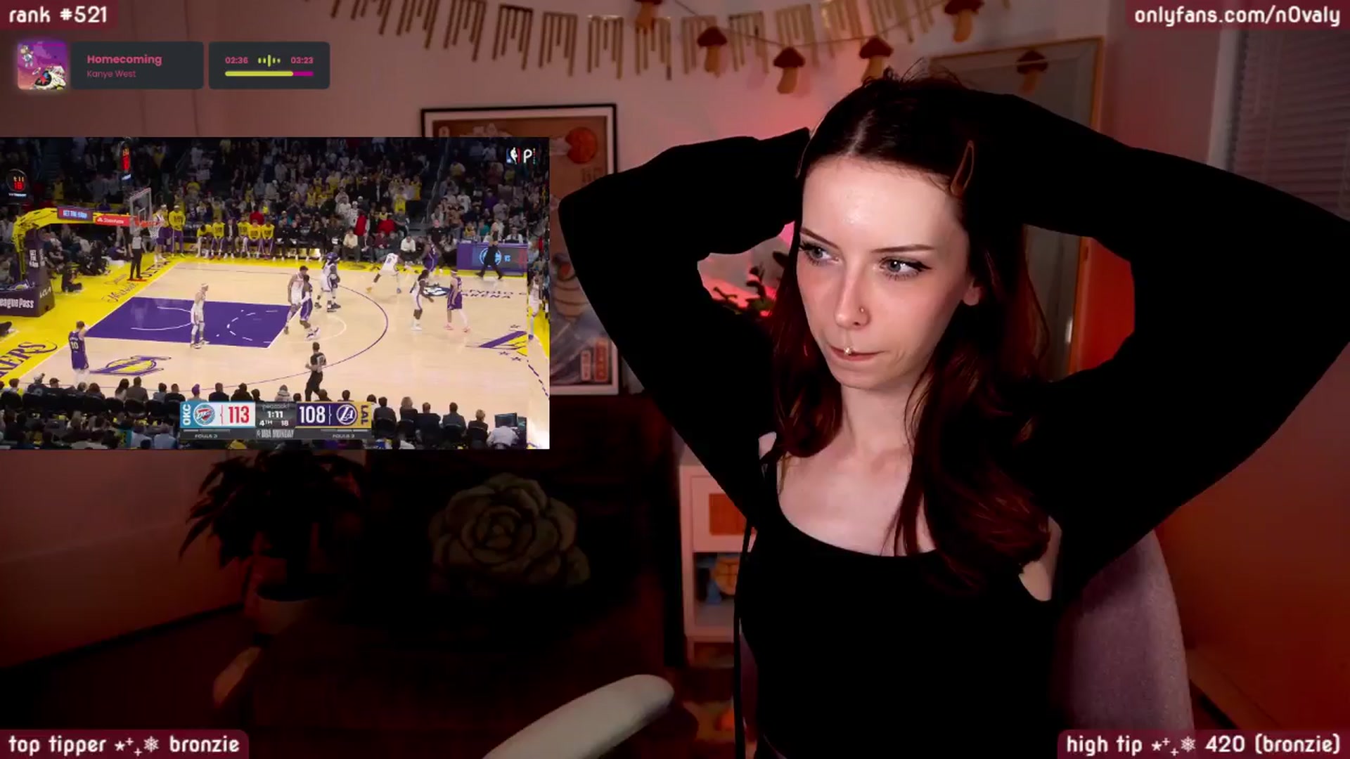 Gallery image thumbnail from N0valy's myfreecams stream on, 02/10/2026, 07:02 image 6 of 20