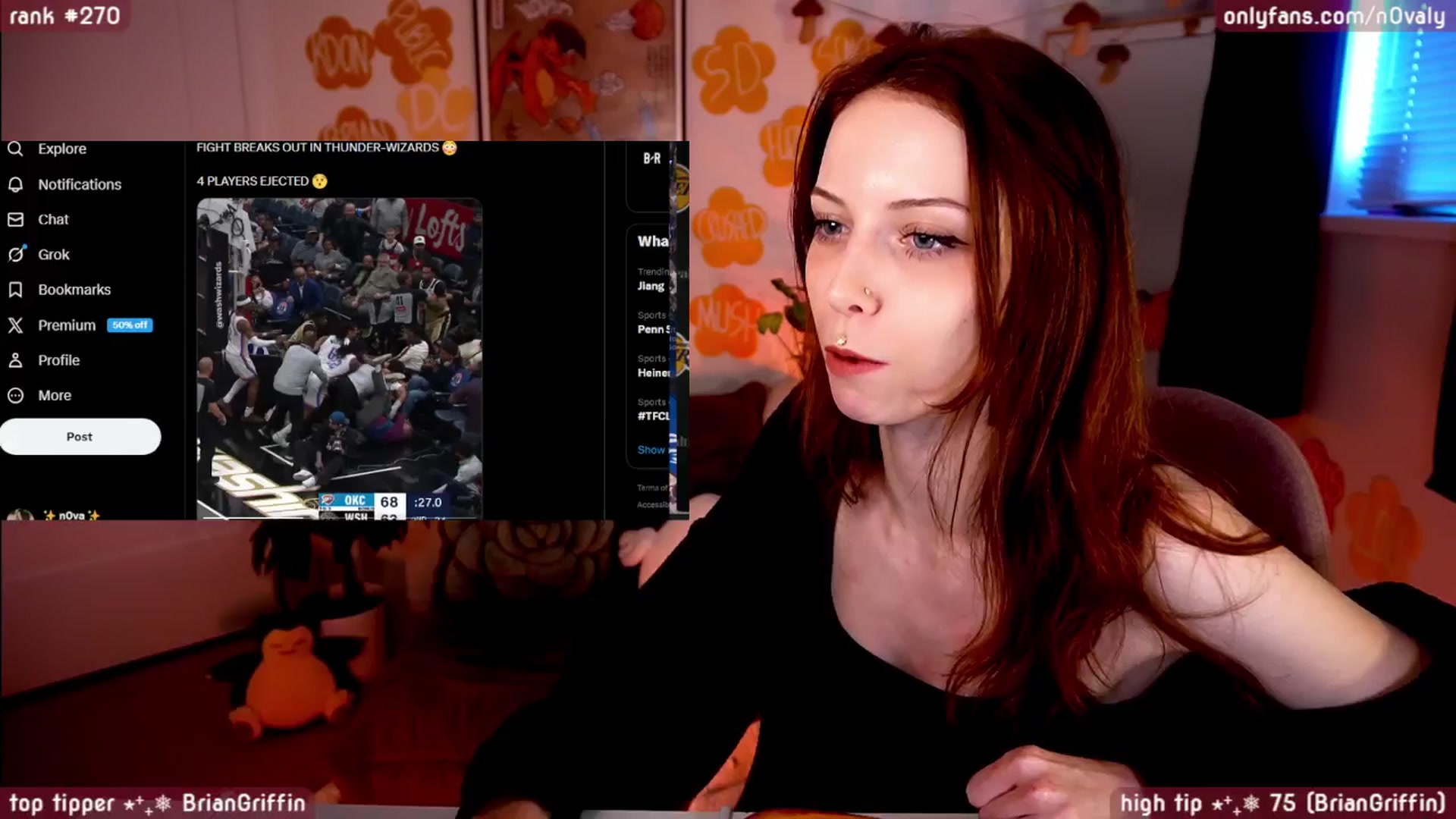 Gallery image thumbnail from N0valy's myfreecams stream on, 03/22/2026, 01:27 image 16 of 20