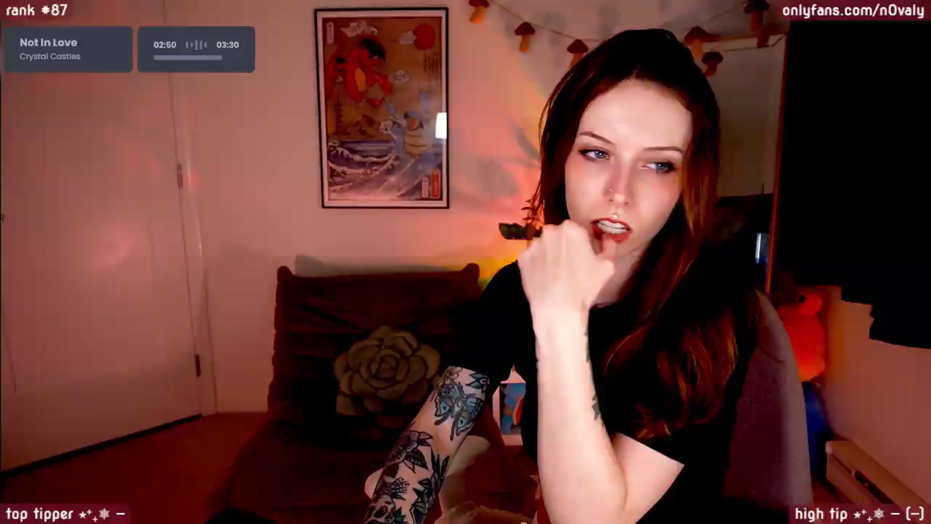 Gallery image thumbnail from N0valy's myfreecams stream on, 05/06/2026, 06:33 image 6 of 20