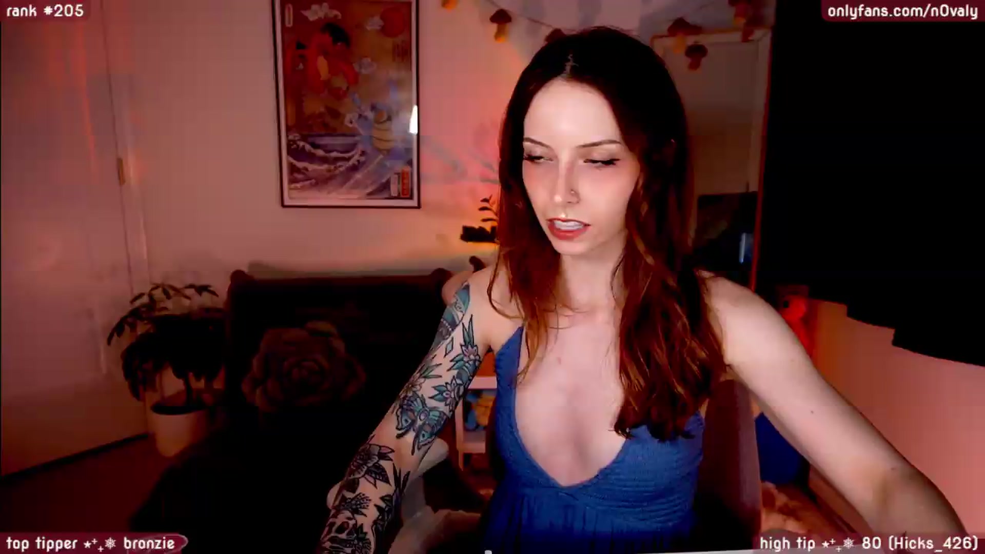 Gallery image thumbnail from N0valy's myfreecams stream on, 05/25/2026, 06:54 image 2 of 20
