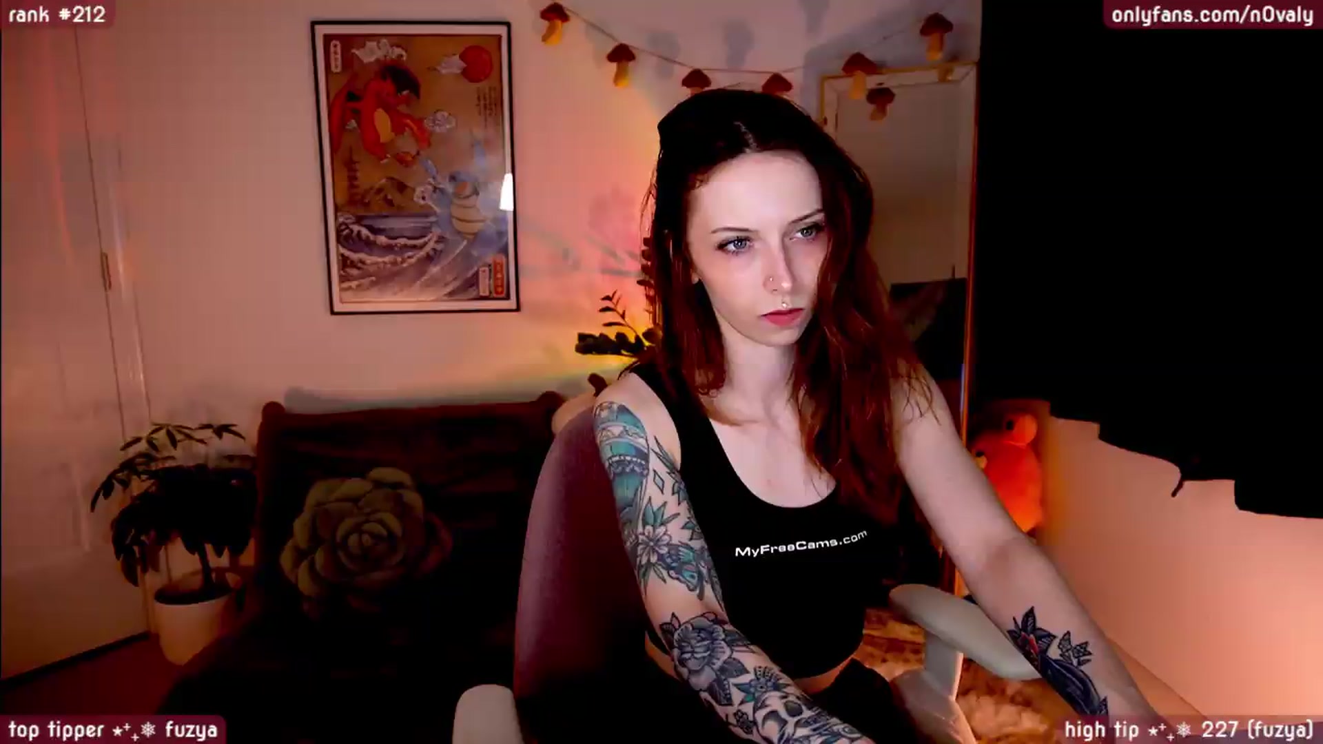 Gallery image thumbnail from N0valy's myfreecams stream on, 05/26/2026, 06:43 image 17 of 20