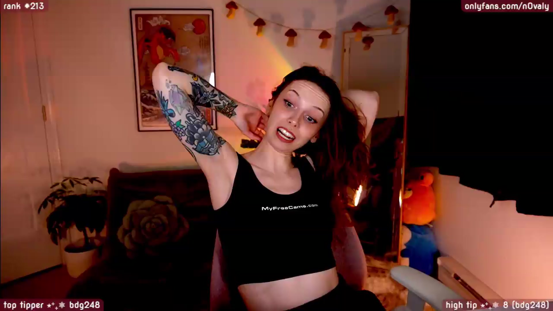 Gallery image thumbnail from N0valy's myfreecams stream on, 05/26/2026, 06:43 image 1 of 20