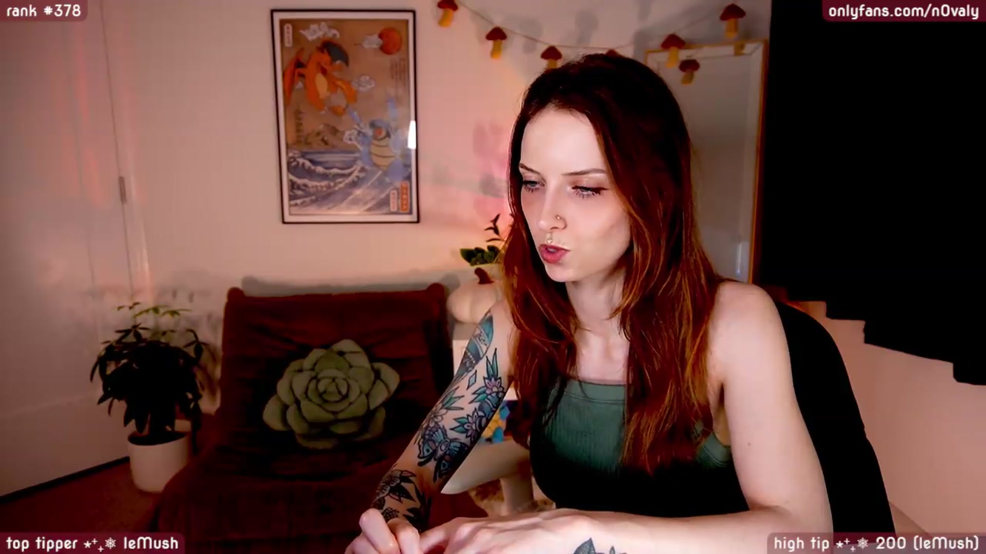 Gallery image thumbnail from N0valy's myfreecams stream on, 06/15/2026, 08:37 image 2 of 20