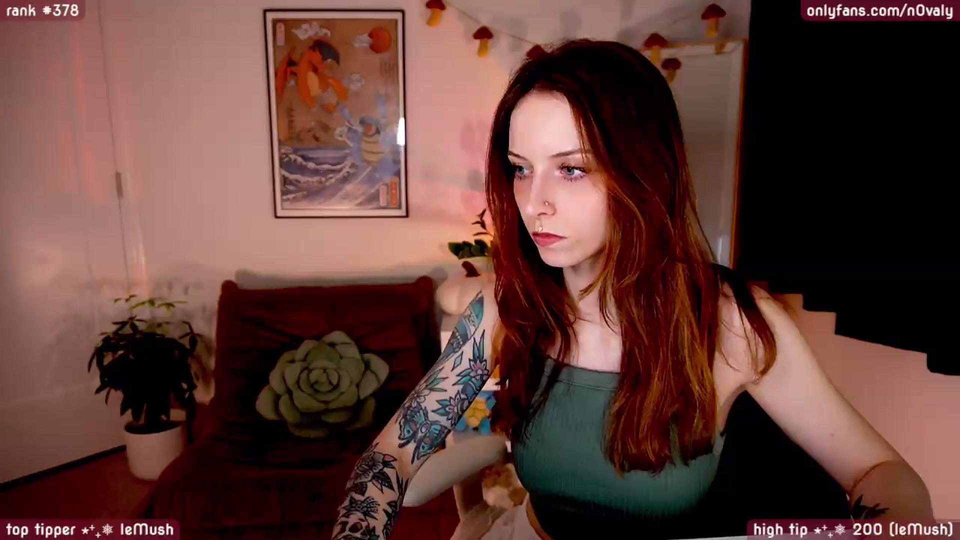 Gallery image thumbnail from N0valy's myfreecams stream on, 06/15/2026, 08:37 image 1 of 20