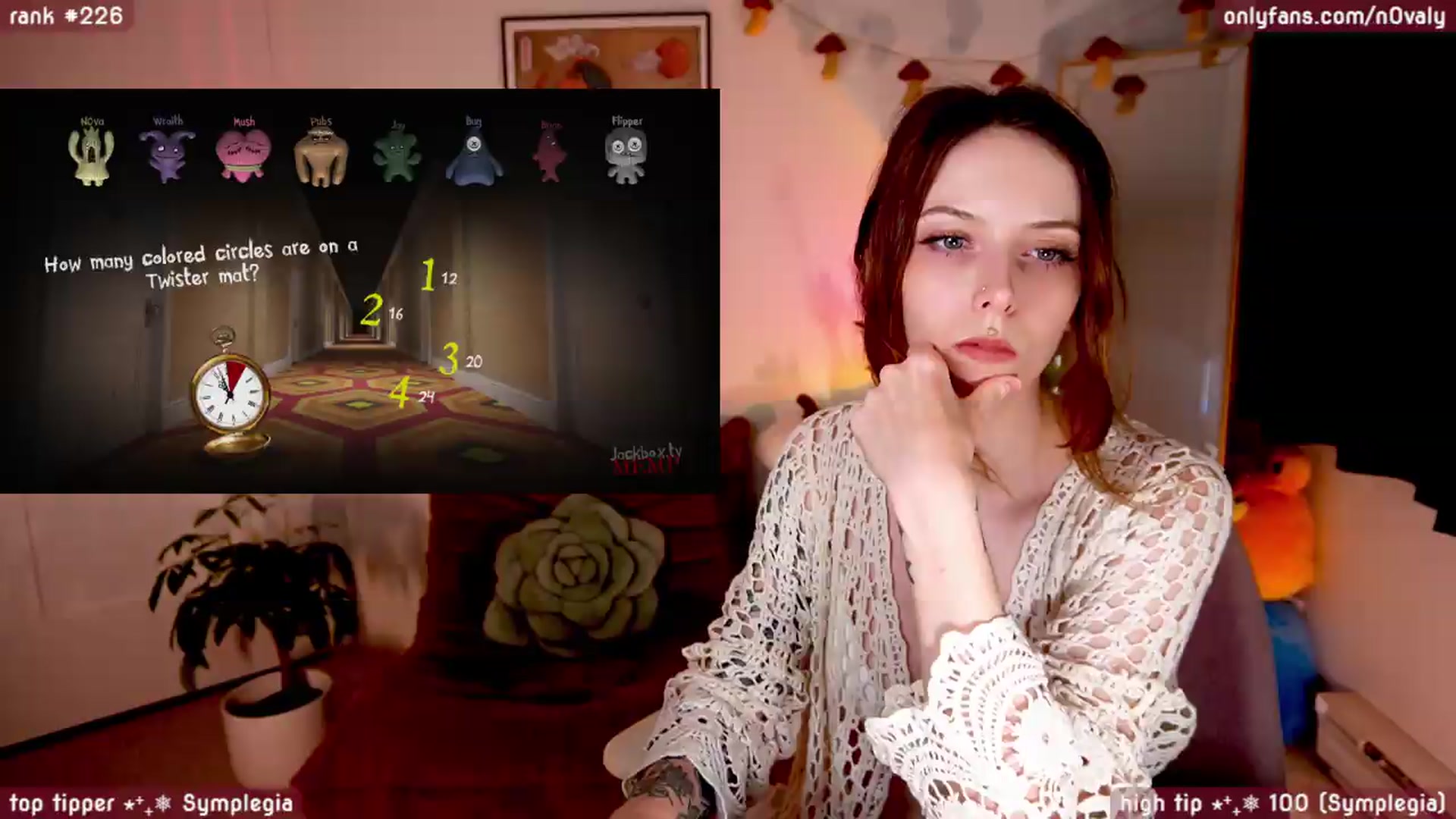 Gallery image thumbnail from N0valy's myfreecams stream on, 06/23/2026, 08:00 image 7 of 20