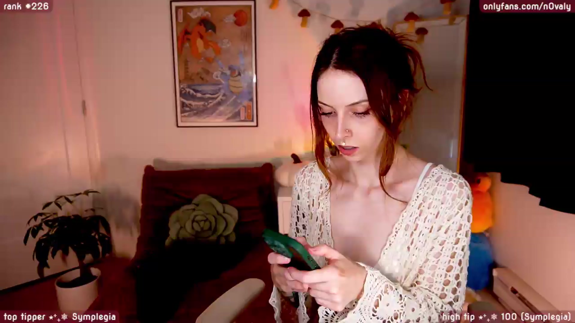 Gallery image thumbnail from N0valy's myfreecams stream on, 06/23/2026, 08:00 image 3 of 20