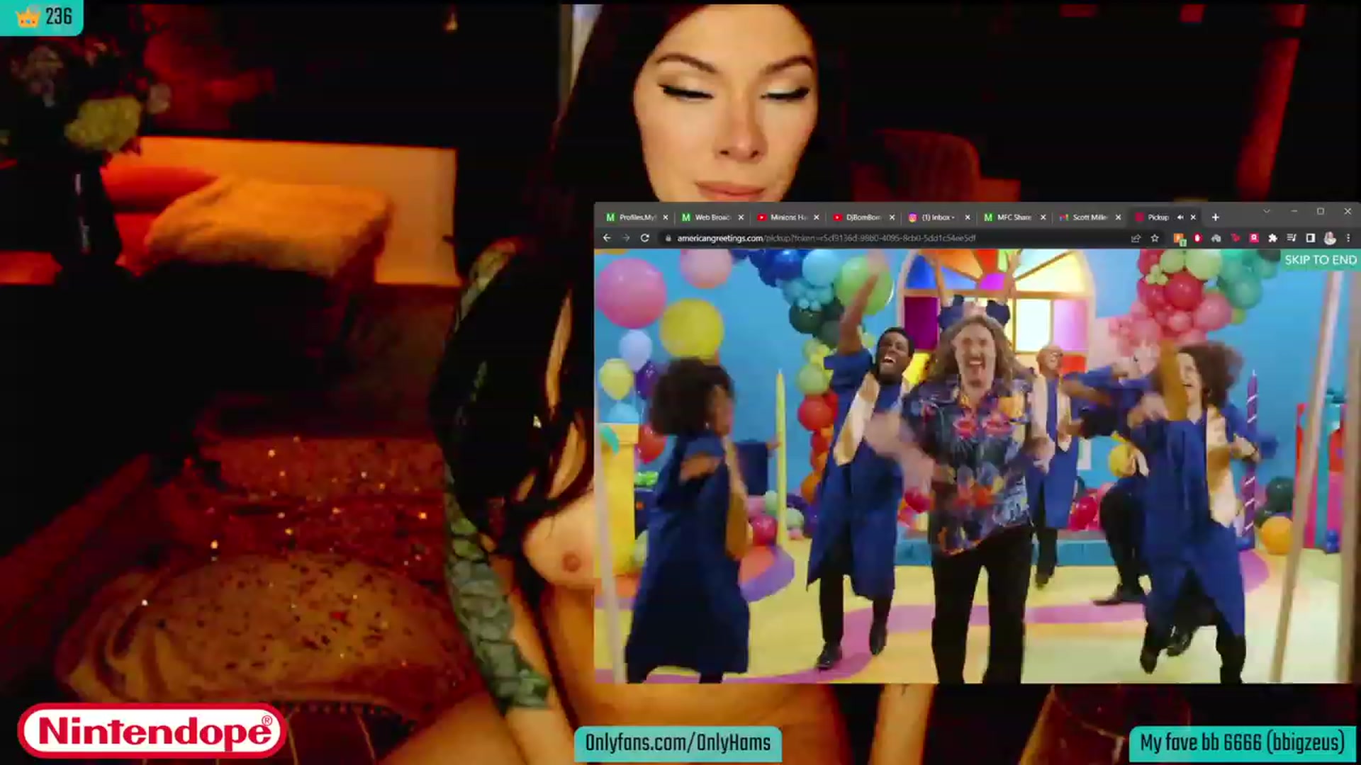 Gallery image thumbnail from NINTEND0PE's myfreecams stream on, 01/23/2023, 05:37 image 12 of 20