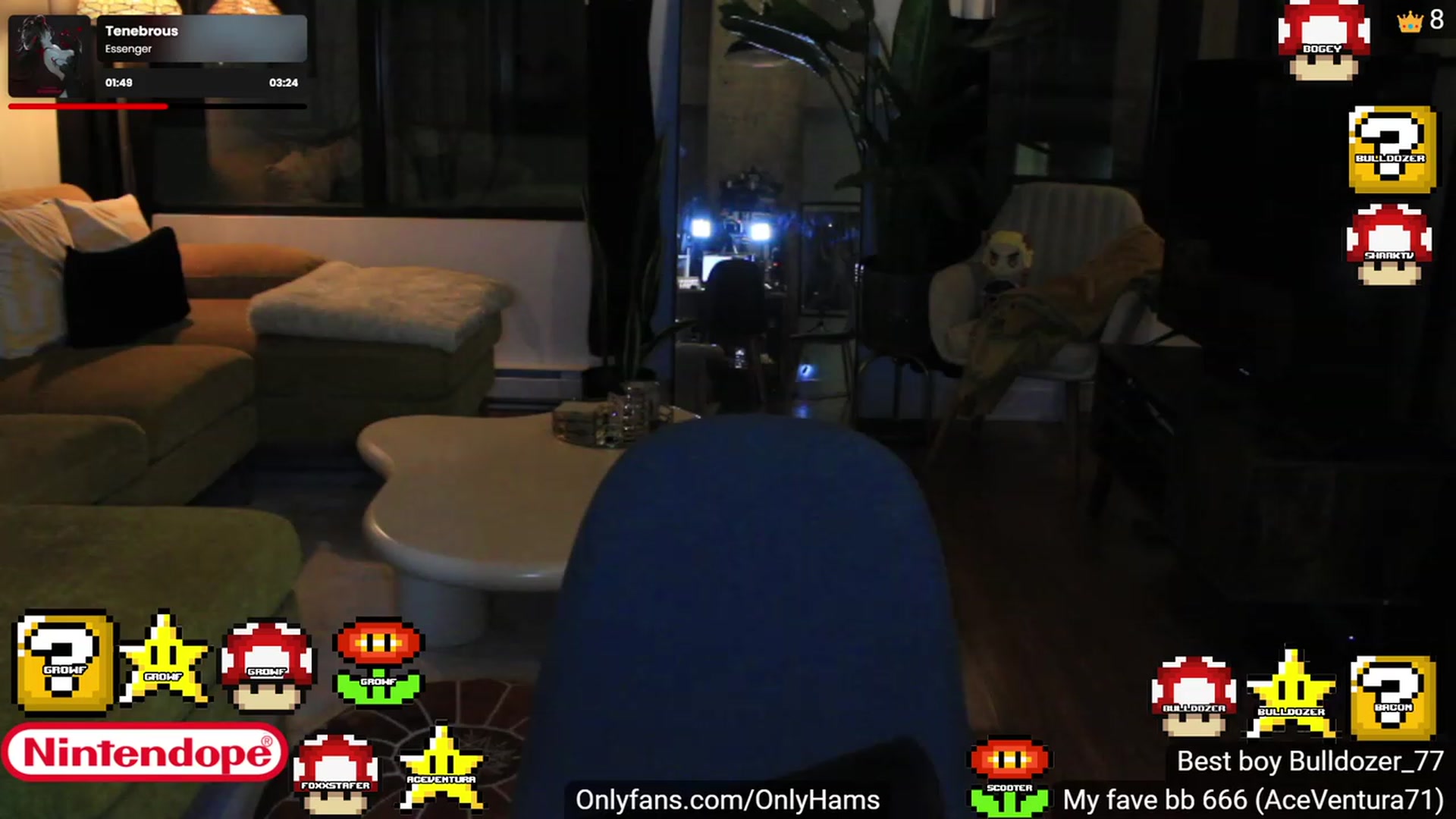Gallery image thumbnail from NINTEND0PE's myfreecams stream on, 01/05/2024, 24:10 image 19 of 20