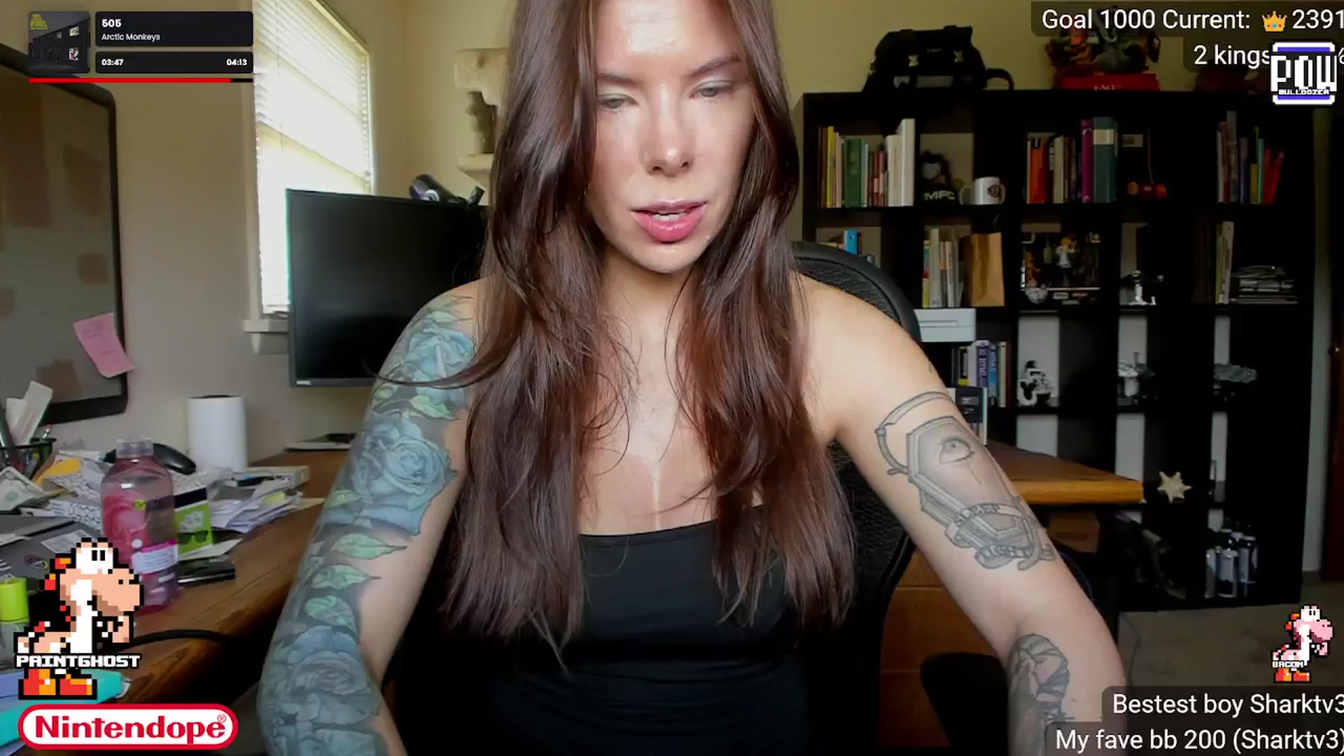 Gallery image thumbnail from NINTEND0PE's myfreecams stream on, 07/17/2024, 21:48 image 20 of 20