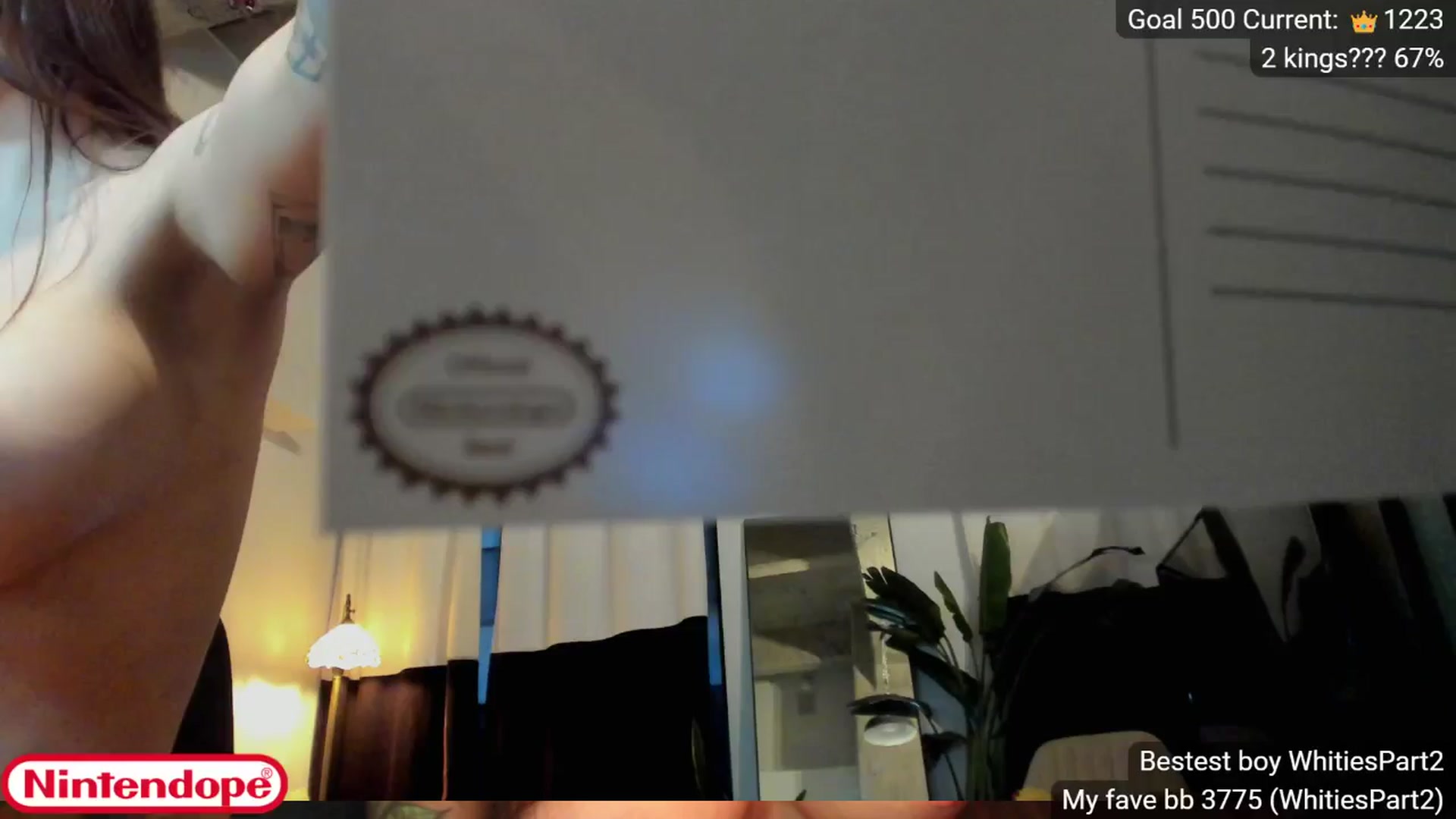 Gallery image thumbnail from NINTEND0PE's myfreecams stream on, 08/16/2024, 01:58 image 4 of 20