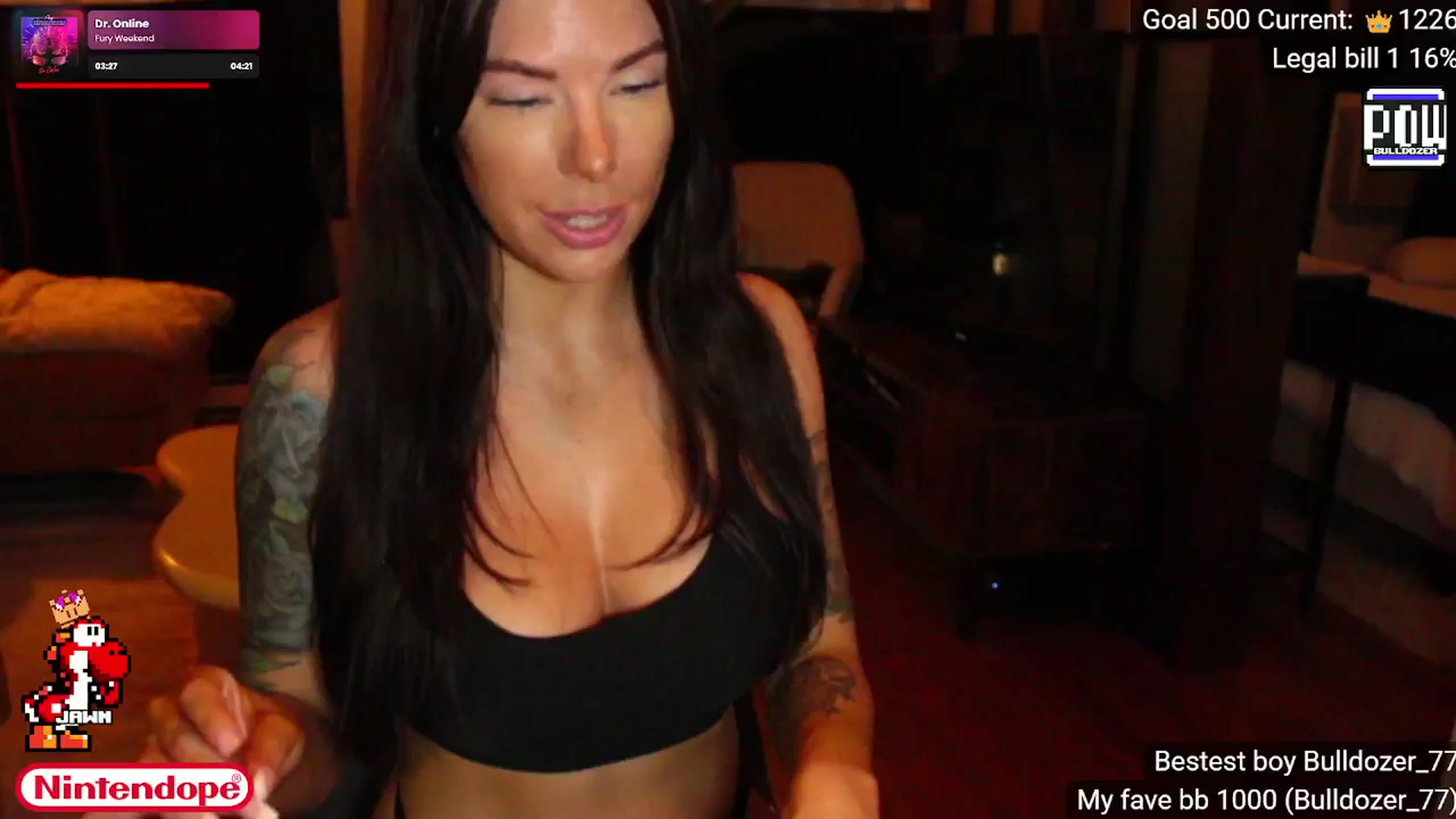 Gallery image thumbnail from NINTEND0PE's myfreecams stream on, 08/25/2024, 02:55 image 5 of 20