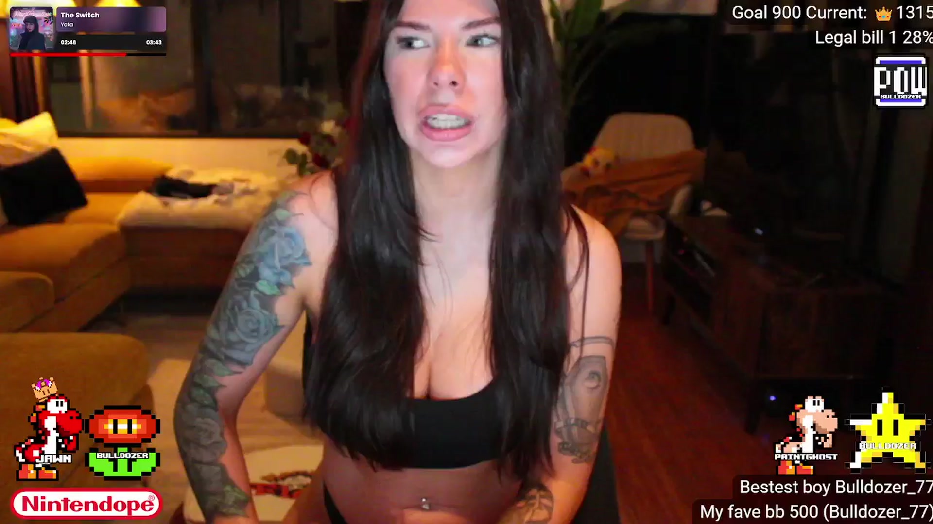 Gallery image thumbnail from NINTEND0PE's myfreecams stream on, 08/29/2024, 03:09 image 6 of 20
