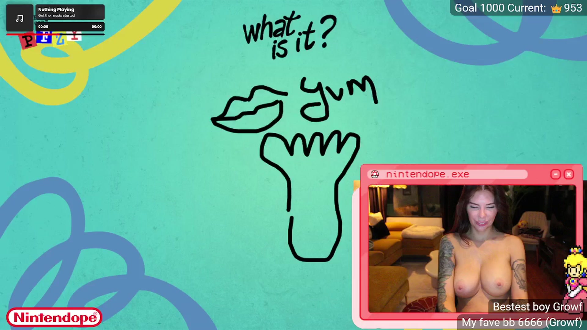 Gallery image thumbnail from NINTEND0PE's myfreecams stream on, 09/23/2024, 03:47 image 13 of 20