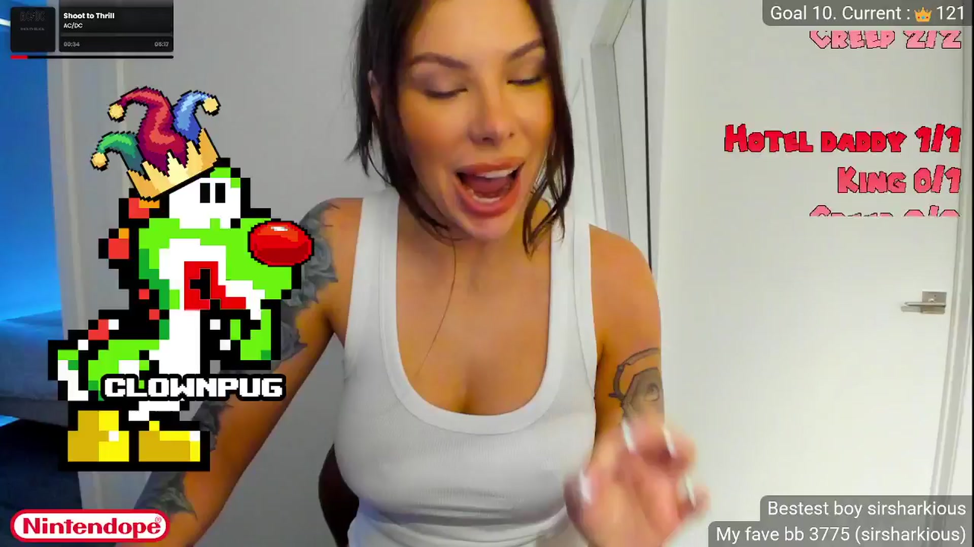 Gallery image thumbnail from NINTEND0PE's myfreecams stream on, 06/02/2025, 23:43 image 6 of 20