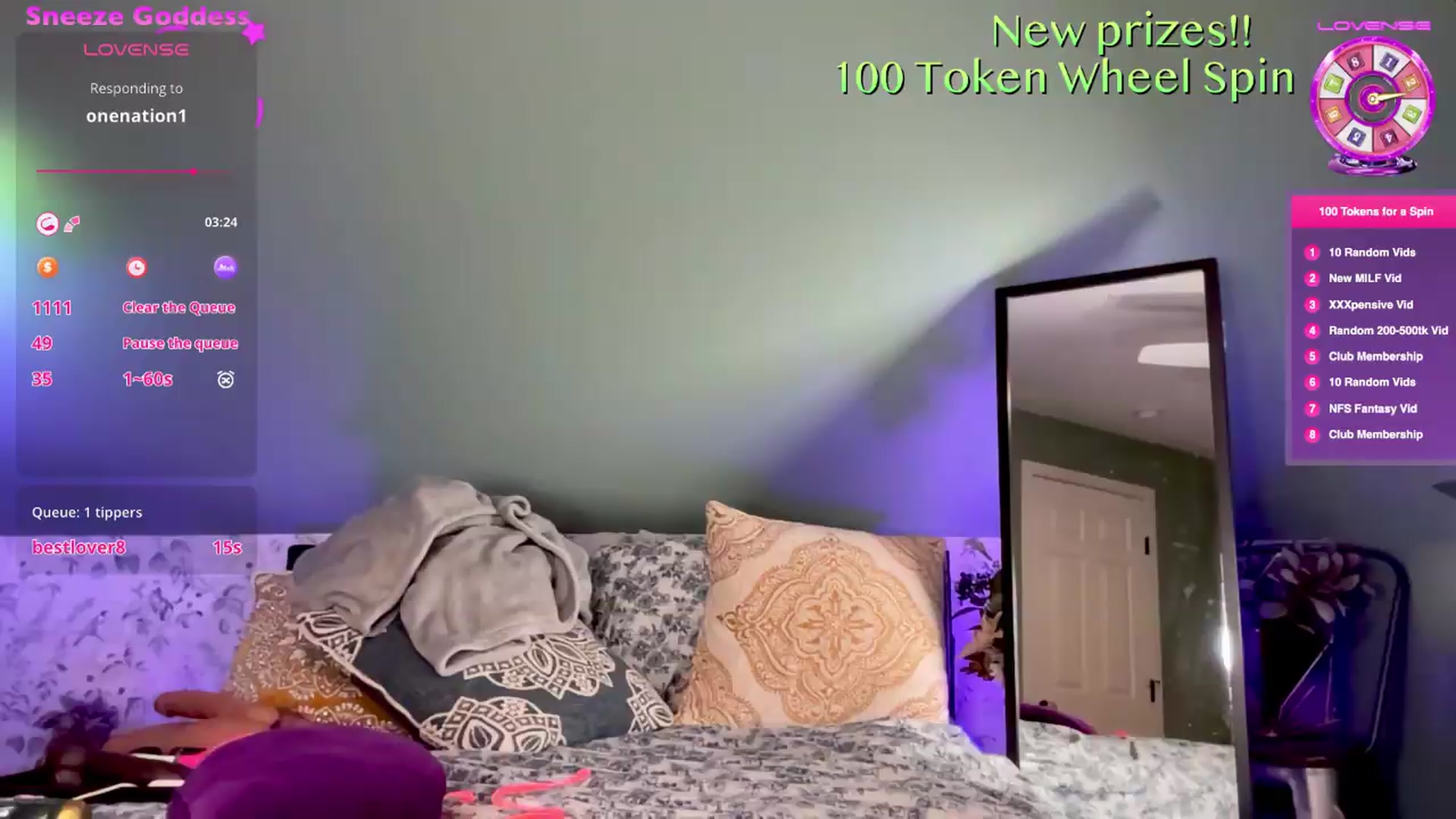 Gallery image thumbnail from NadiaKay's myfreecams stream on, 09/14/2026, 19:55 image 1 of 20