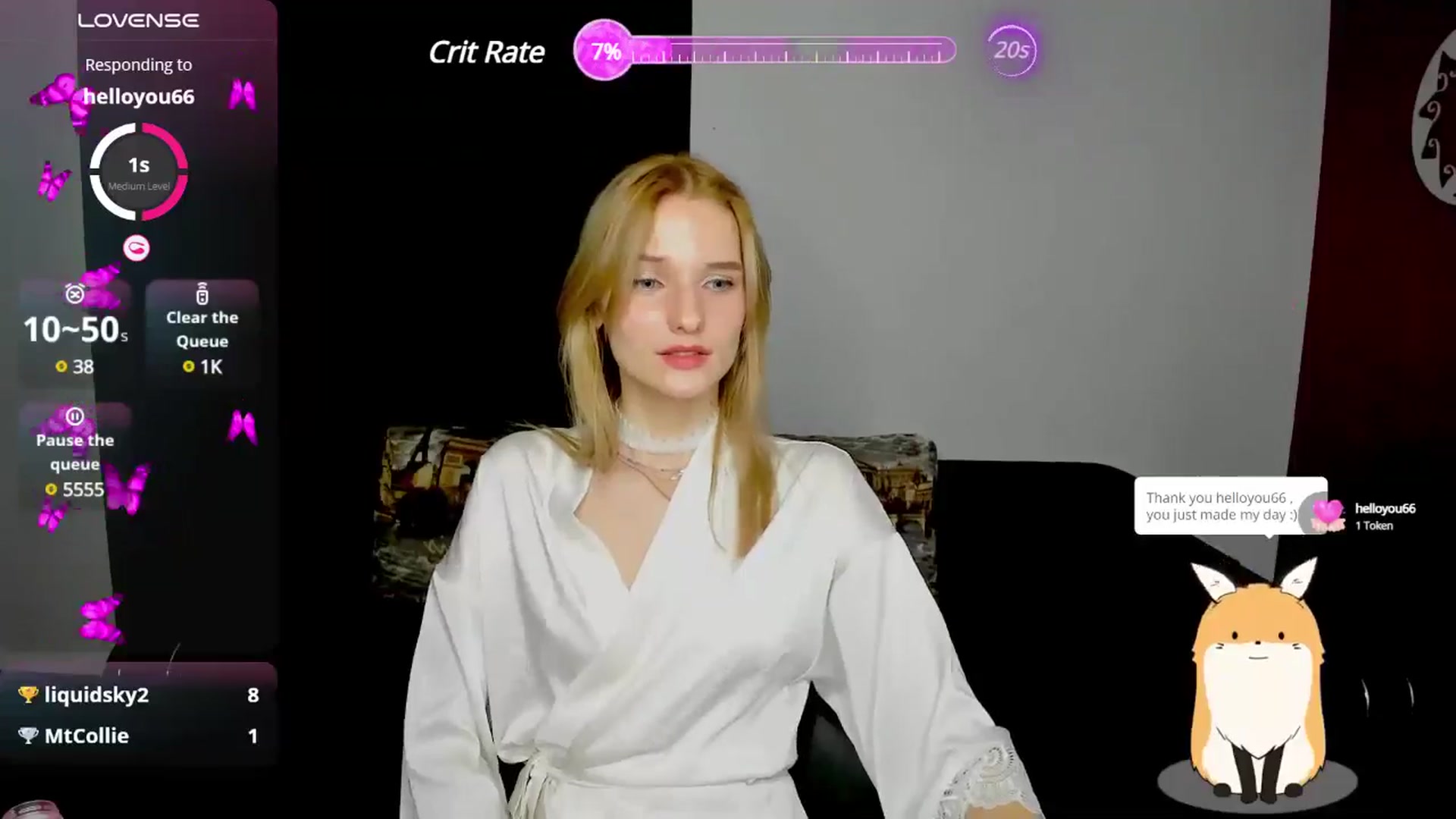 Gallery image thumbnail from NadyaMoons's myfreecams stream on, 12/09/2024, 10:41 image 20 of 20