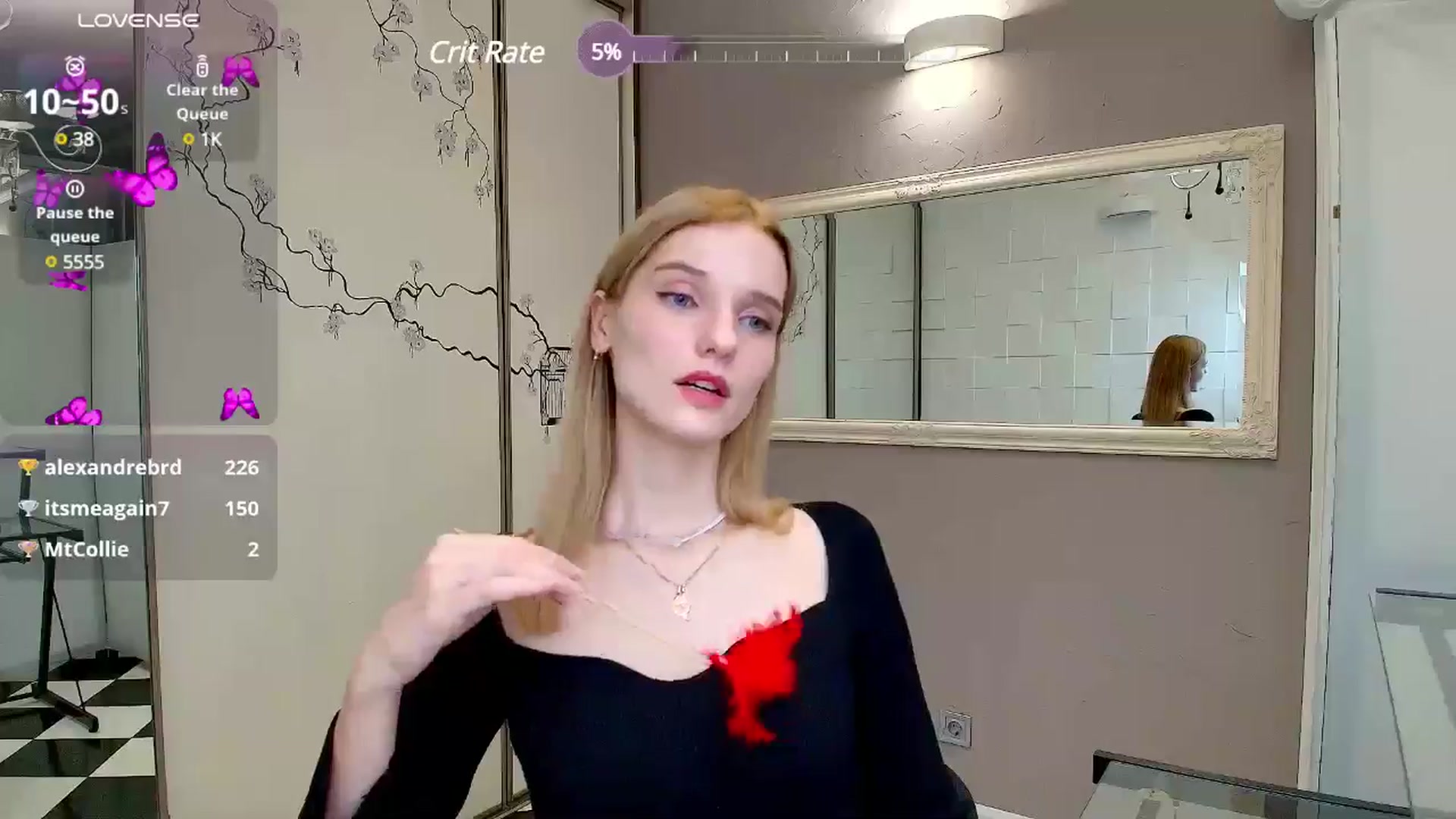 Gallery image thumbnail from NadyaMoons's myfreecams stream on, 12/13/2024, 14:27 image 10 of 20