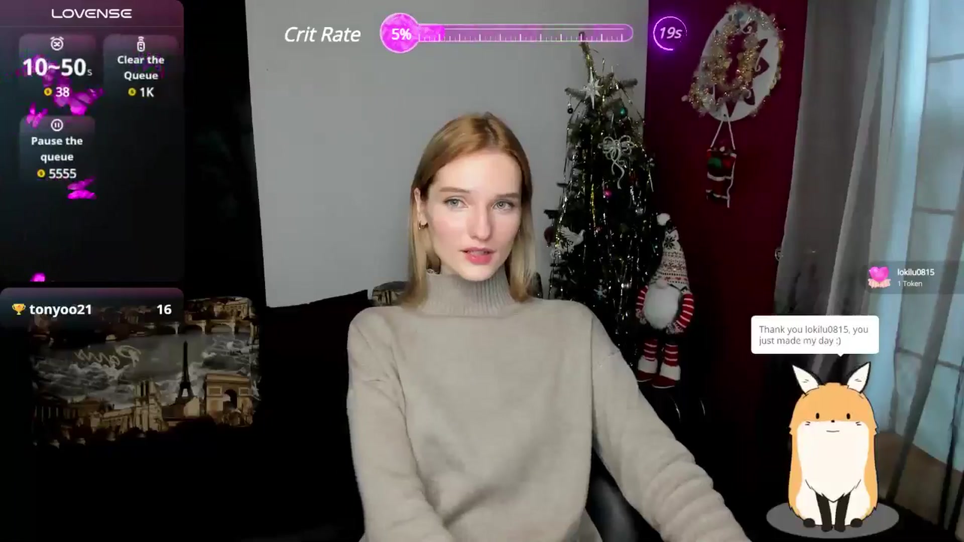 Gallery image thumbnail from NadyaMoons's myfreecams stream on, 12/24/2024, 10:35 image 6 of 20