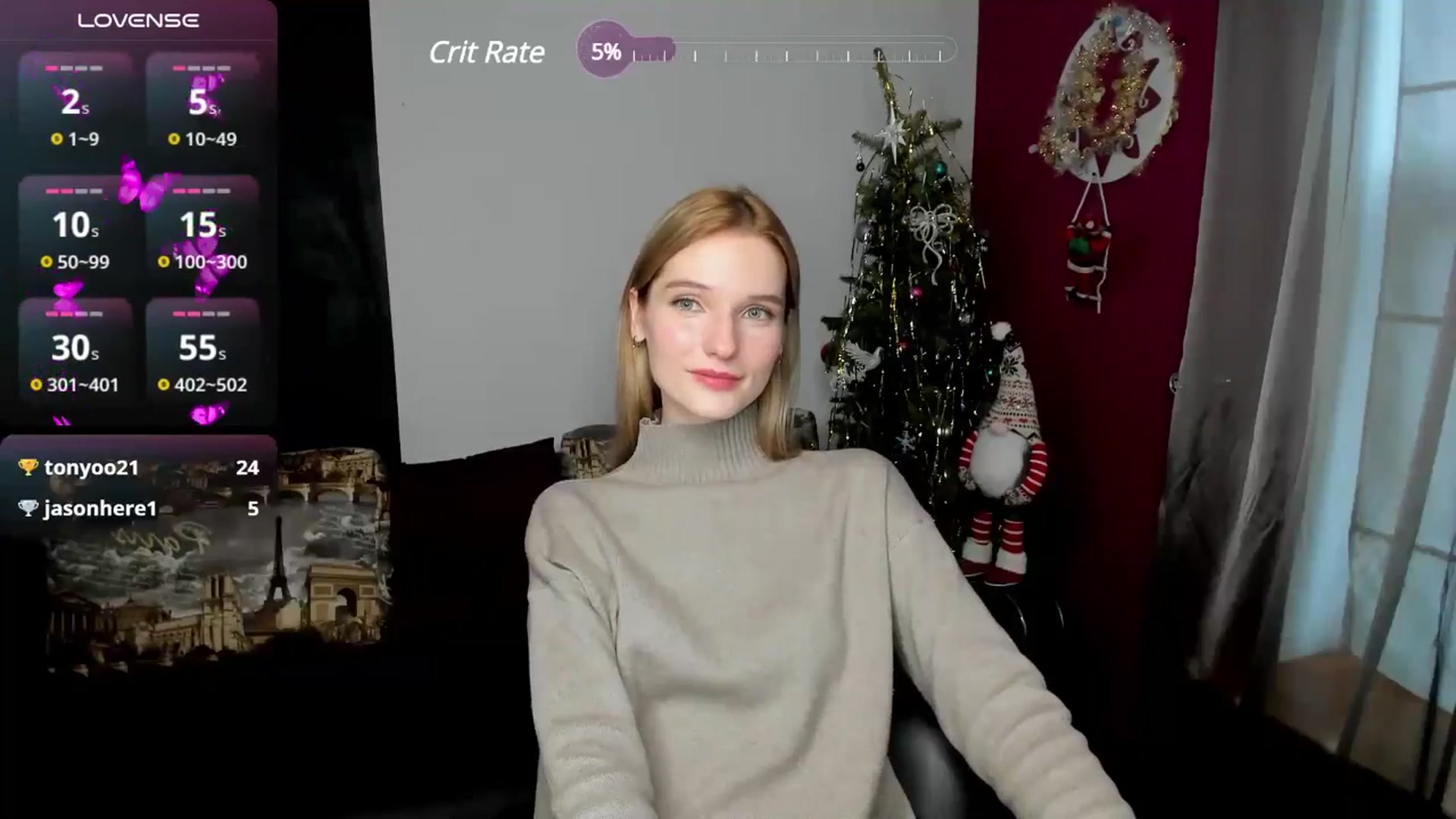 Gallery image thumbnail from NadyaMoons's myfreecams stream on, 12/24/2024, 10:35 image 9 of 20