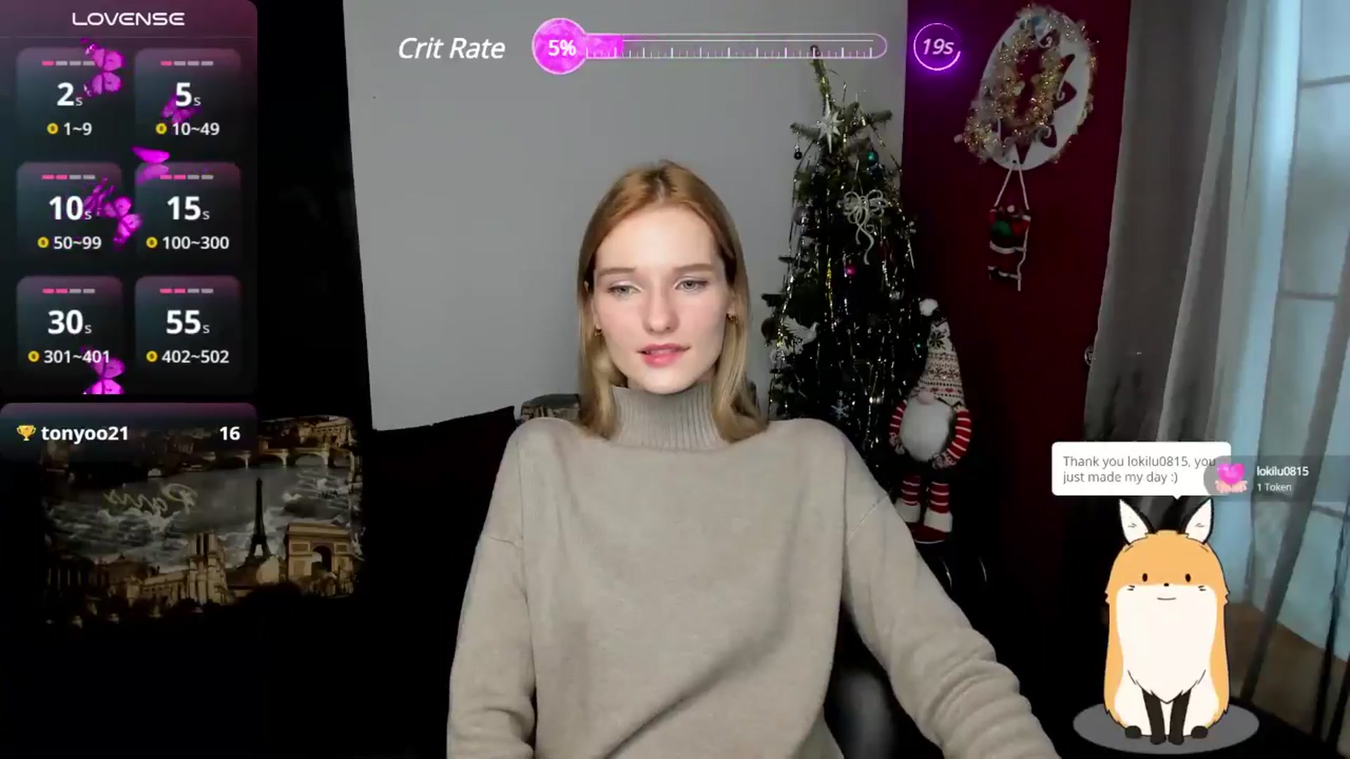 Gallery image thumbnail from NadyaMoons's myfreecams stream on, 12/24/2024, 10:35 image 7 of 20