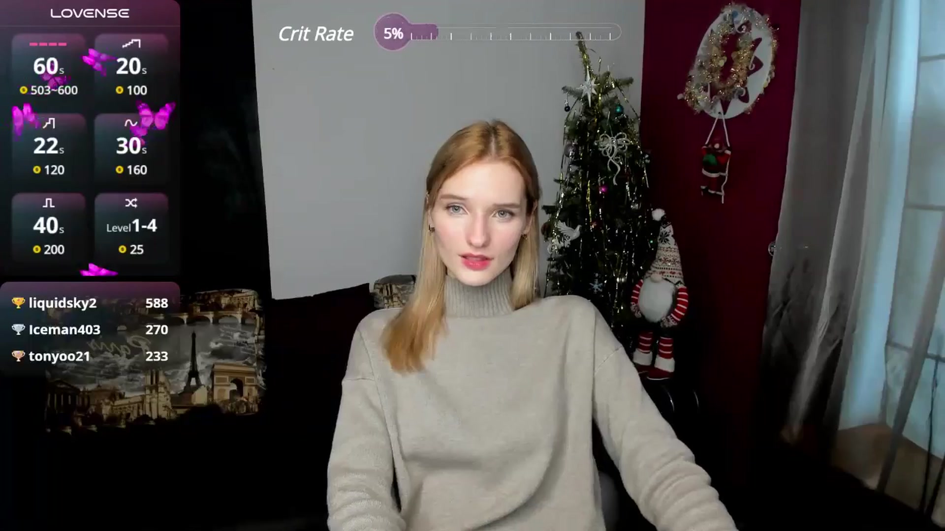 Gallery image thumbnail from NadyaMoons's myfreecams stream on, 12/24/2024, 11:36 image 2 of 20