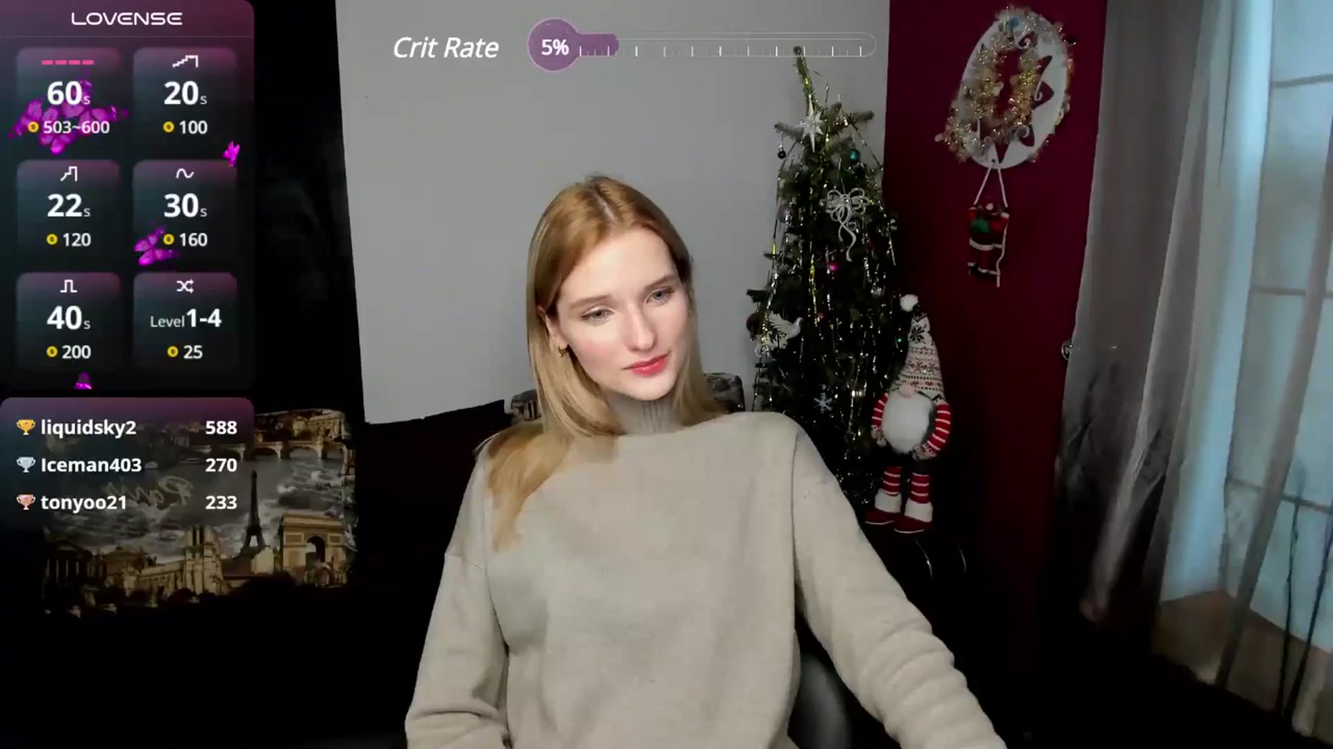 Gallery image thumbnail from NadyaMoons's myfreecams stream on, 12/24/2024, 11:36 image 19 of 20