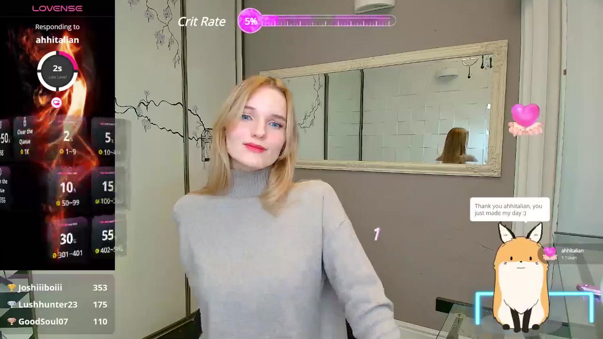 Gallery image thumbnail from NadyaMoons's myfreecams stream on, 01/08/2025, 18:02 image 7 of 20