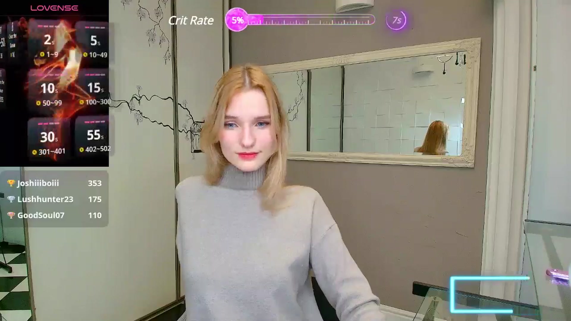 Gallery image thumbnail from NadyaMoons's myfreecams stream on, 01/08/2025, 18:02 image 9 of 20