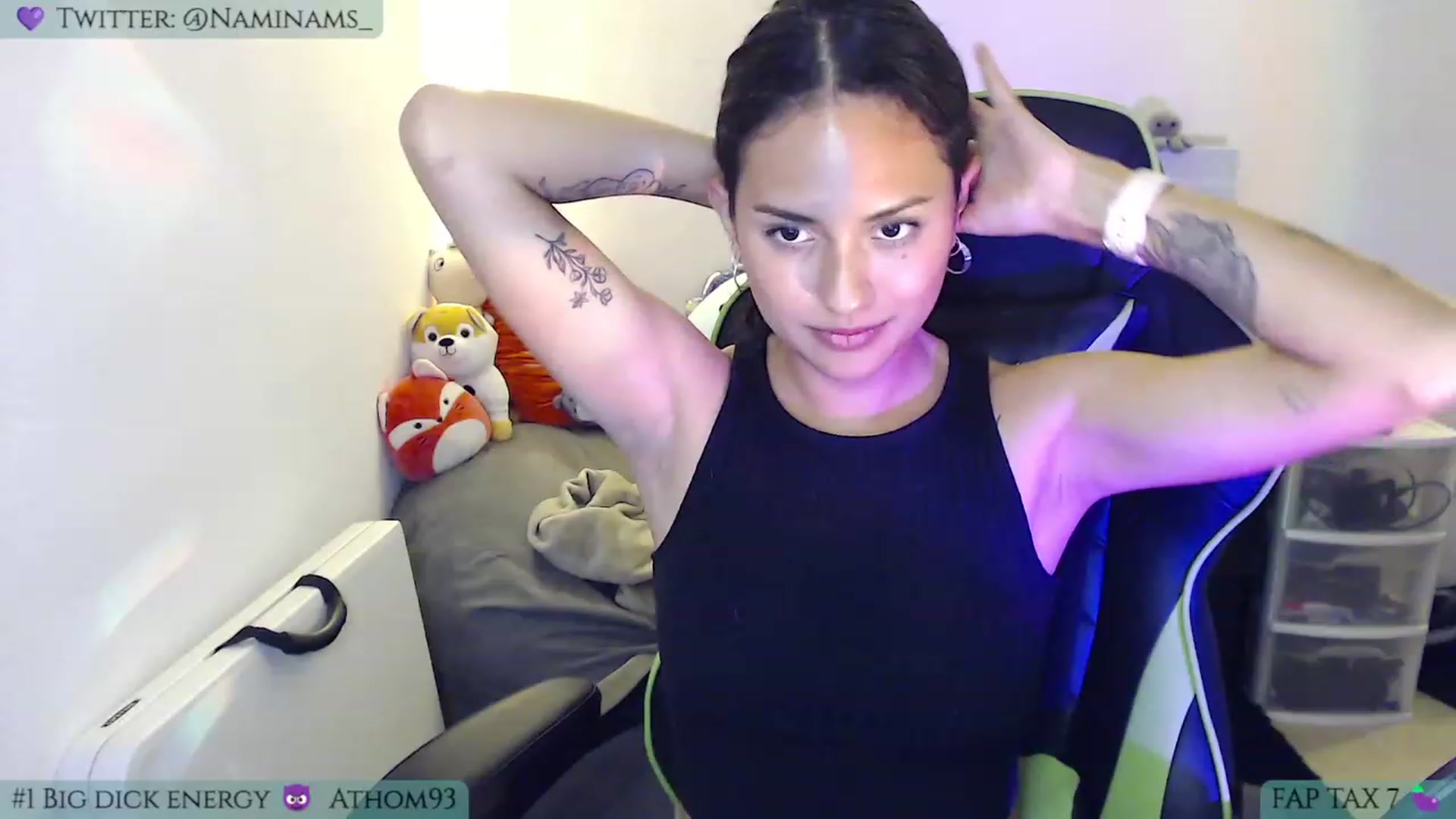 Gallery image thumbnail from NamiSinner's myfreecams stream on, 04/04/2023, 24:52 image 15 of 20
