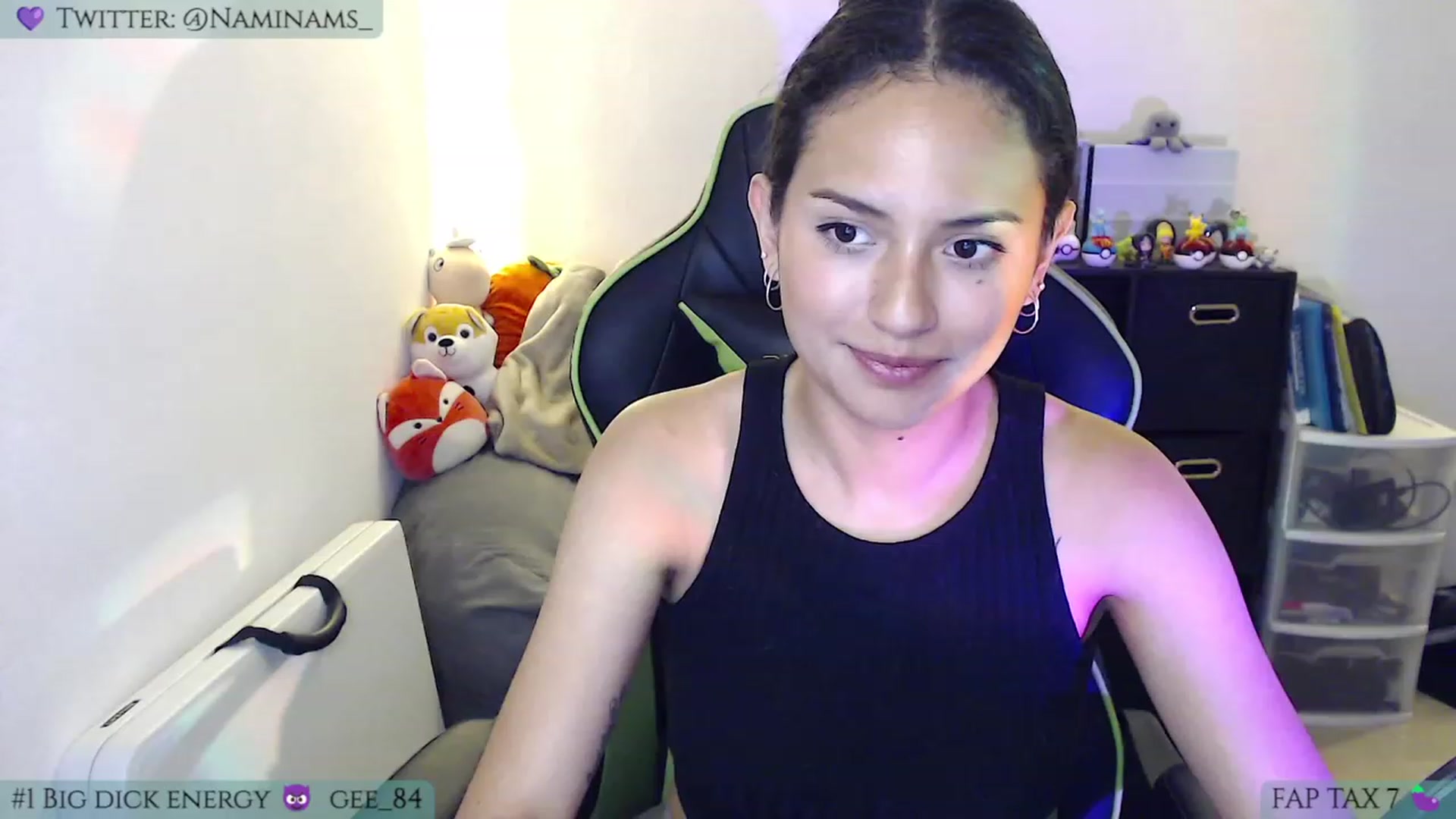 Gallery image thumbnail from NamiSinner's myfreecams stream on, 04/04/2023, 24:52 image 1 of 20