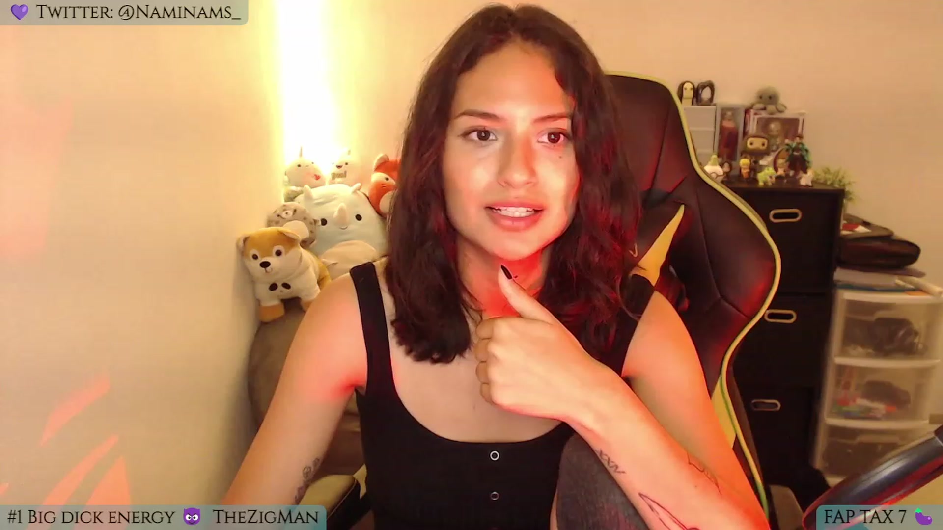Gallery image thumbnail from NamiSinner's myfreecams stream on, 05/18/2023, 24:10 image 19 of 20