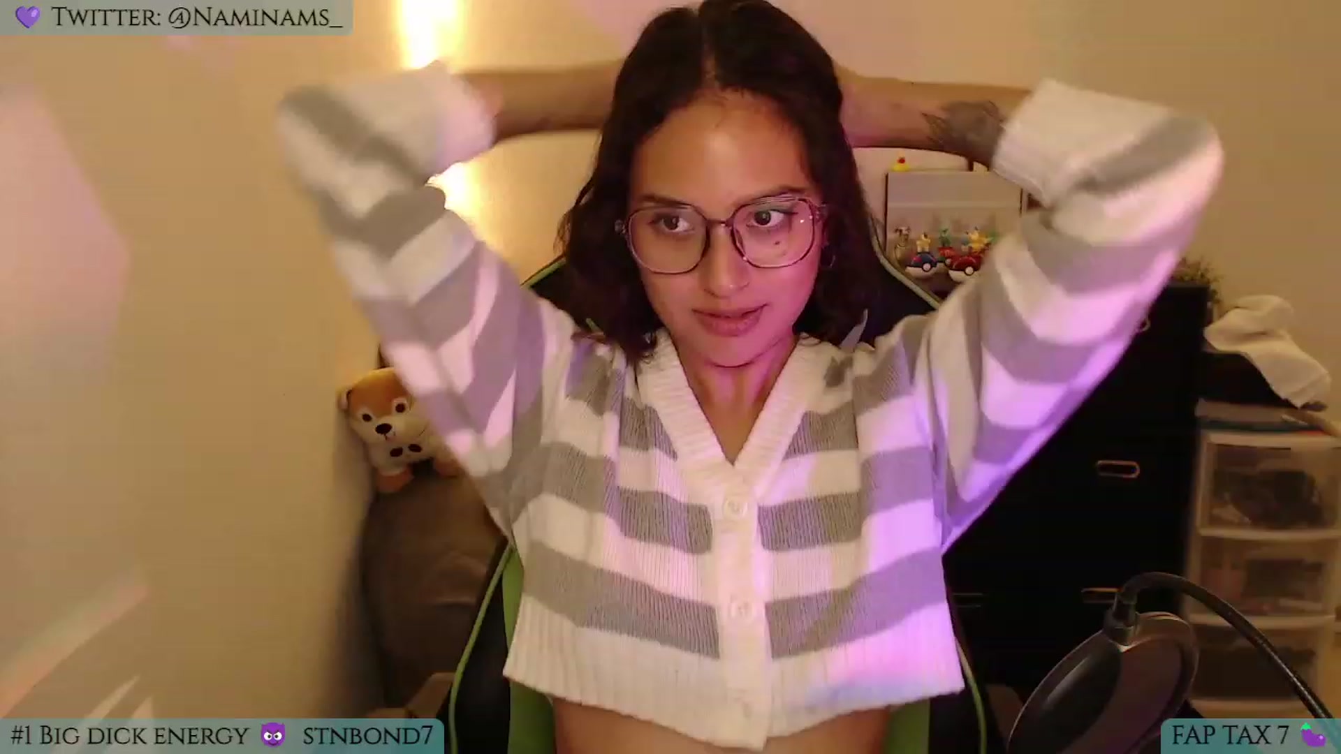 Gallery image thumbnail from NamiSinner's myfreecams stream on, 05/25/2023, 22:39 image 4 of 20
