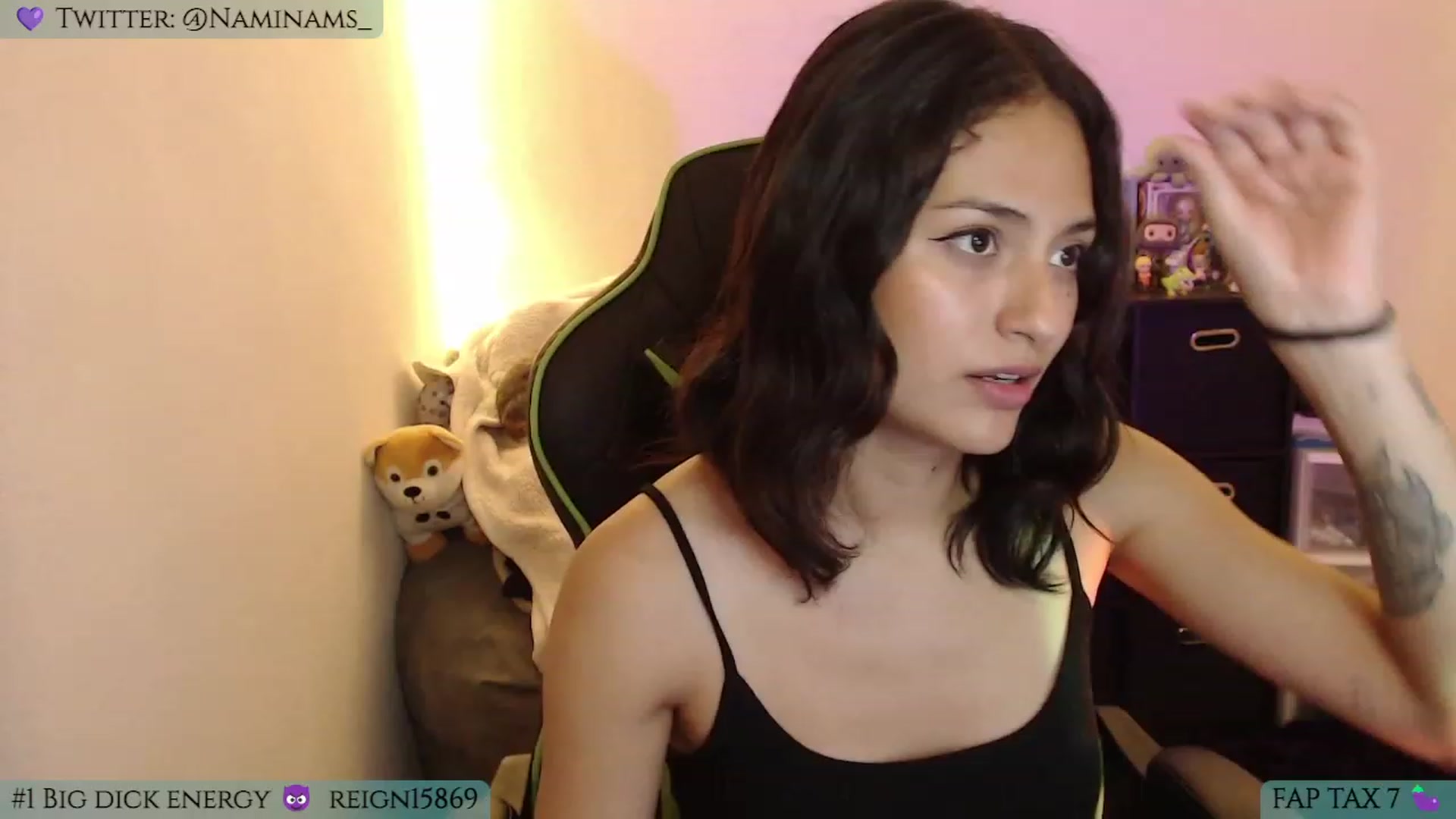 Gallery image thumbnail from NamiSinner's myfreecams stream on, 06/07/2023, 23:36 image 15 of 20