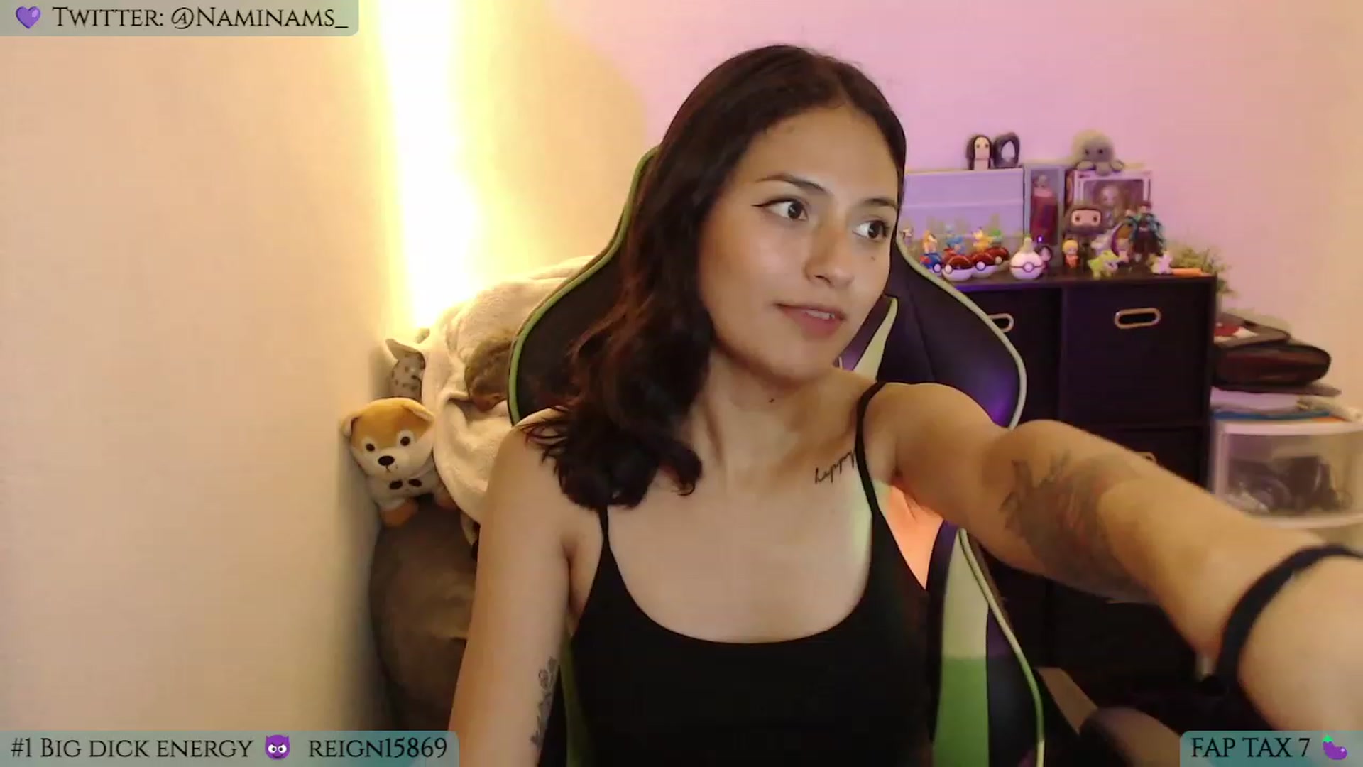 Gallery image thumbnail from NamiSinner's myfreecams stream on, 06/07/2023, 23:36 image 18 of 20