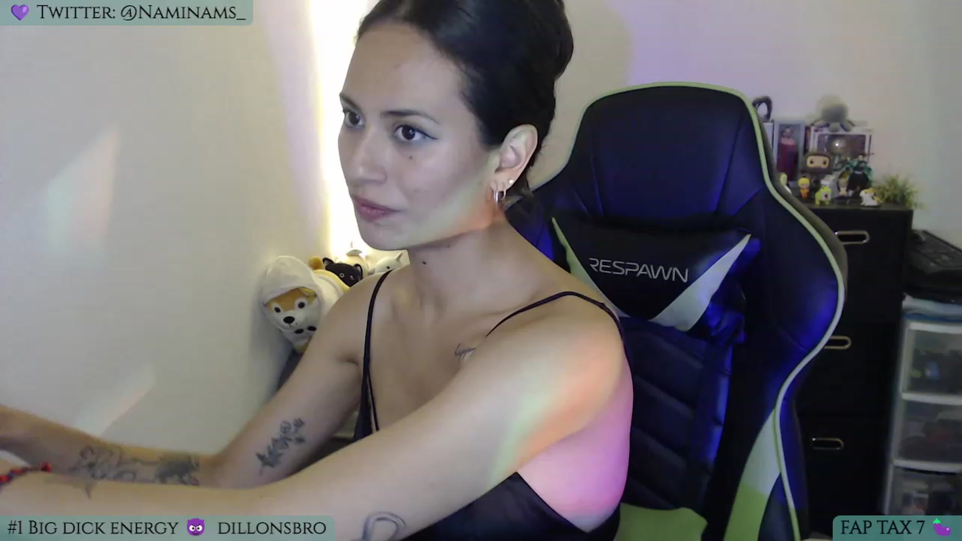 Gallery image thumbnail from NamiSinner's myfreecams stream on, 08/09/2023, 23:25 image 16 of 20