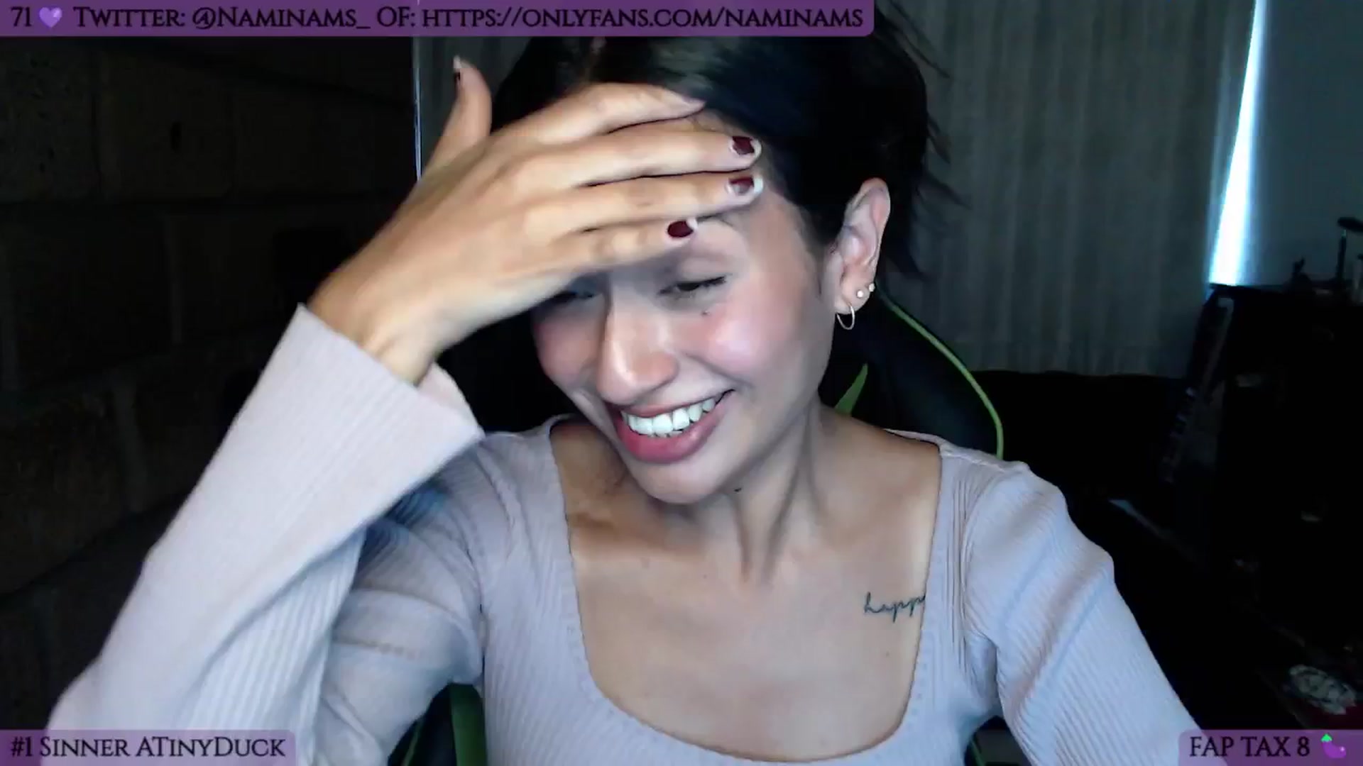 Gallery image thumbnail from NamiSinner's myfreecams stream on, 09/24/2024, 24:00 image 19 of 20