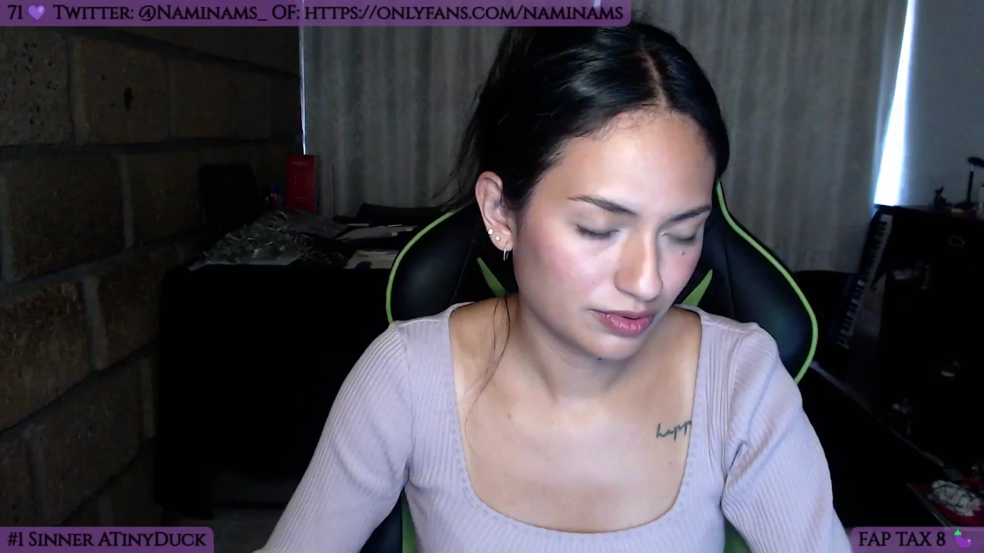 Gallery image thumbnail from NamiSinner's myfreecams stream on, 09/24/2024, 24:00 image 18 of 20