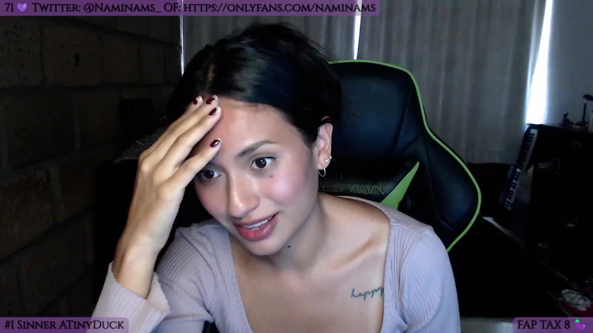 Gallery image thumbnail from NamiSinner's myfreecams stream on, 09/24/2024, 24:00 image 4 of 20
