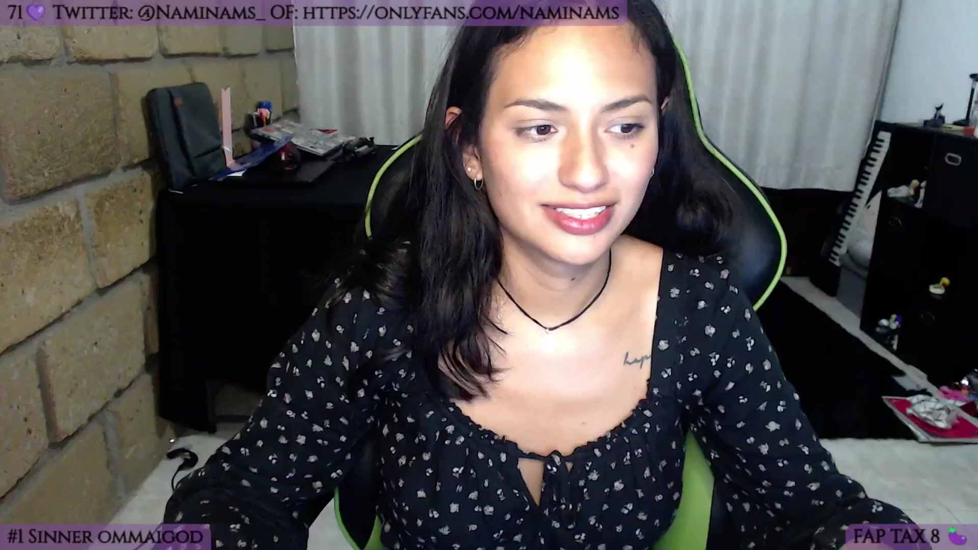 Gallery image thumbnail from NamiSinner's myfreecams stream on, 09/26/2024, 01:30 image 19 of 20