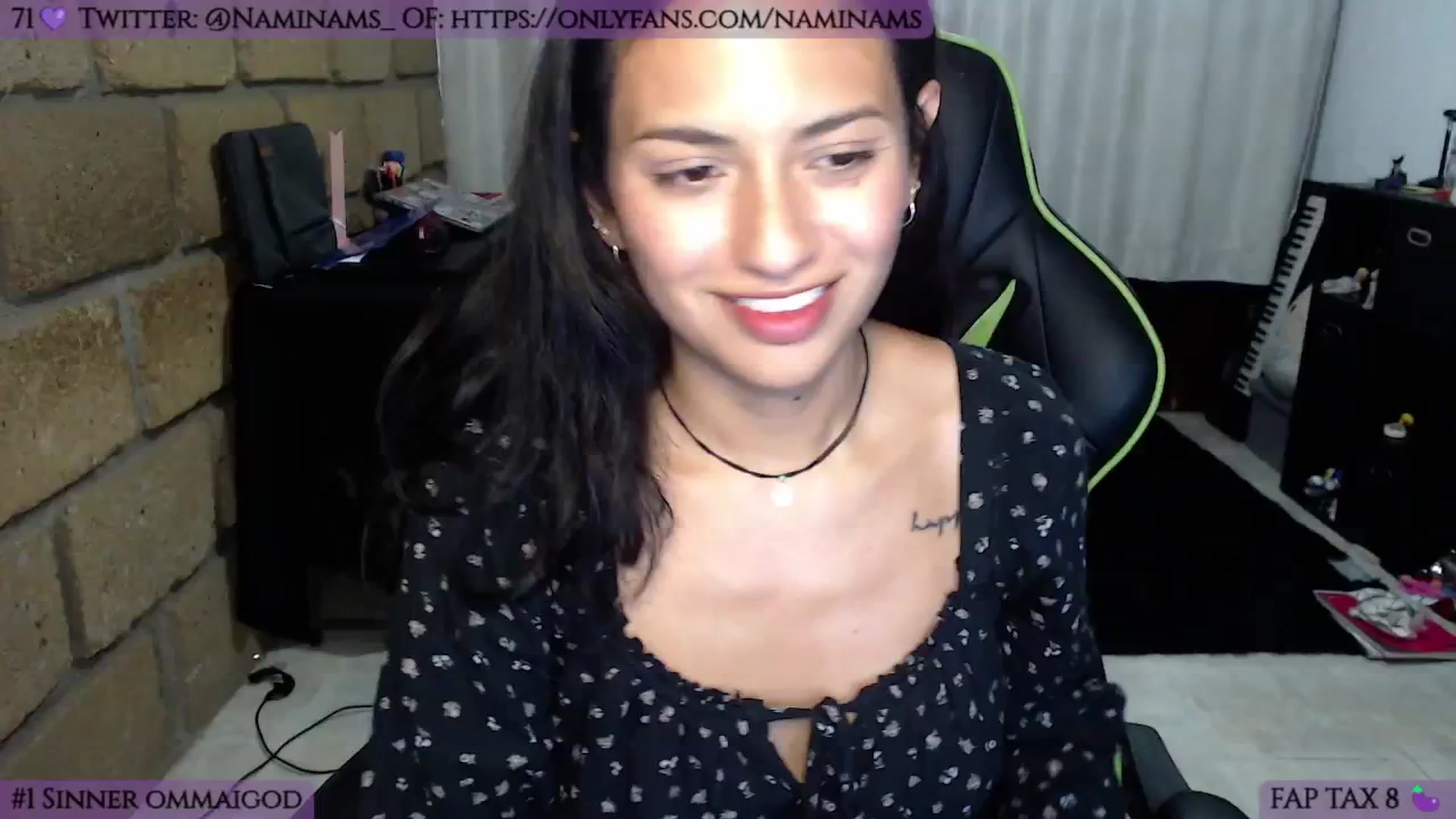 Gallery image thumbnail from NamiSinner's myfreecams stream on, 09/26/2024, 01:30 image 16 of 20