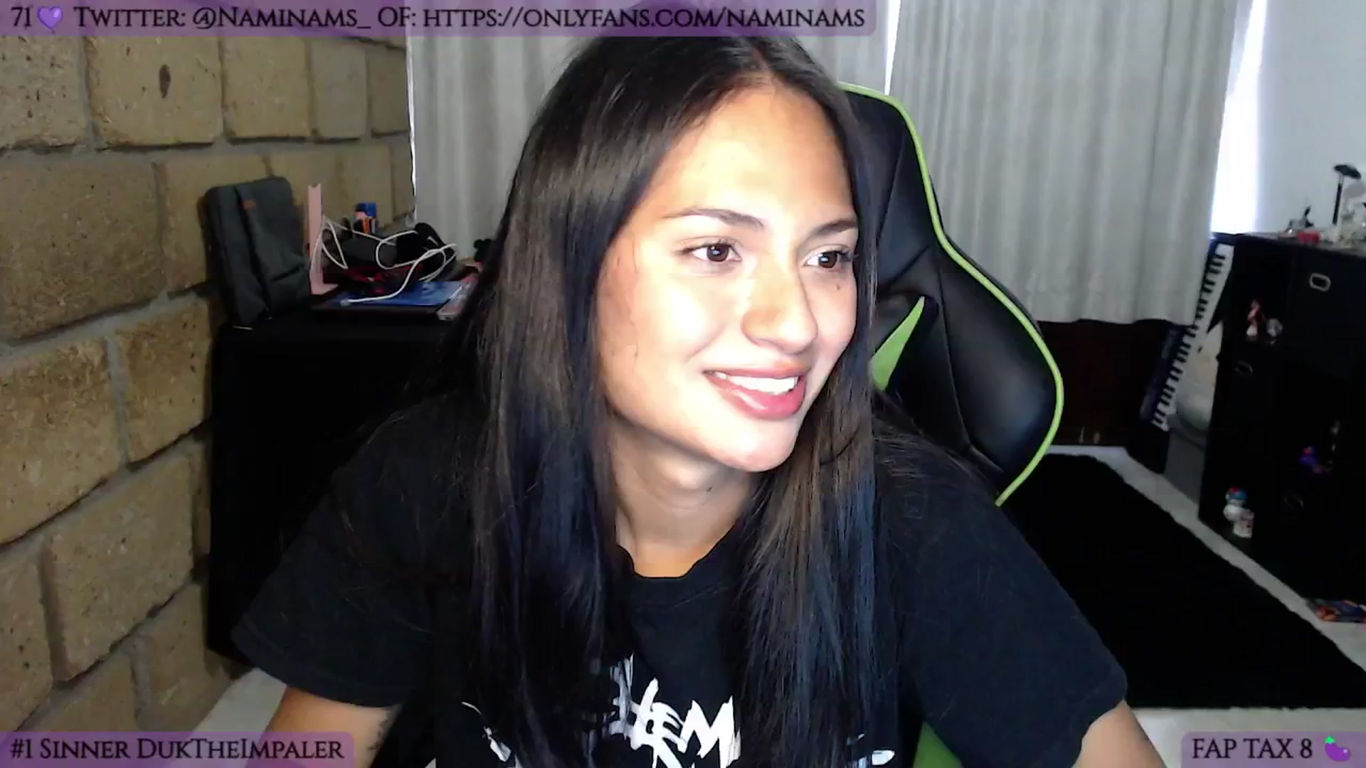 Gallery image thumbnail from NamiSinner's myfreecams stream on, 10/16/2024, 24:00 image 2 of 20