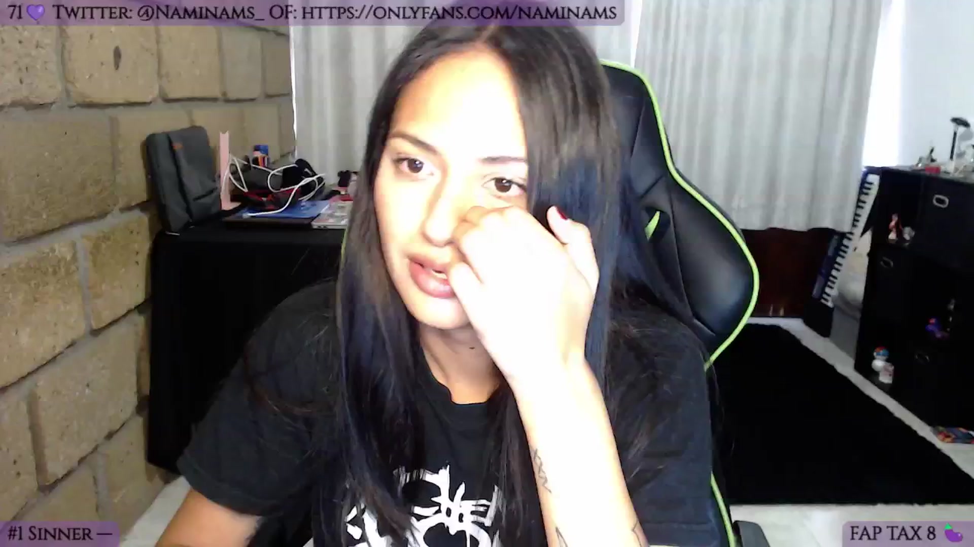 Gallery image thumbnail from NamiSinner's myfreecams stream on, 10/16/2024, 24:00 image 1 of 20
