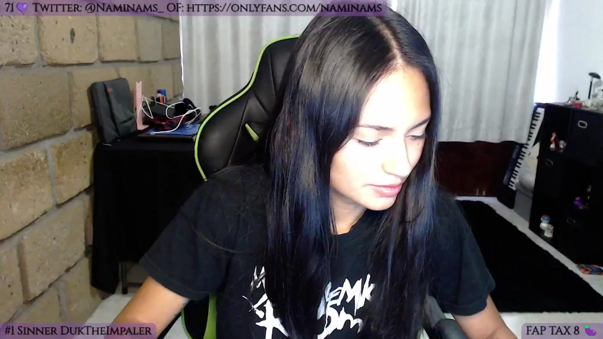 Gallery image thumbnail from NamiSinner's myfreecams stream on, 10/16/2024, 24:00 image 4 of 20