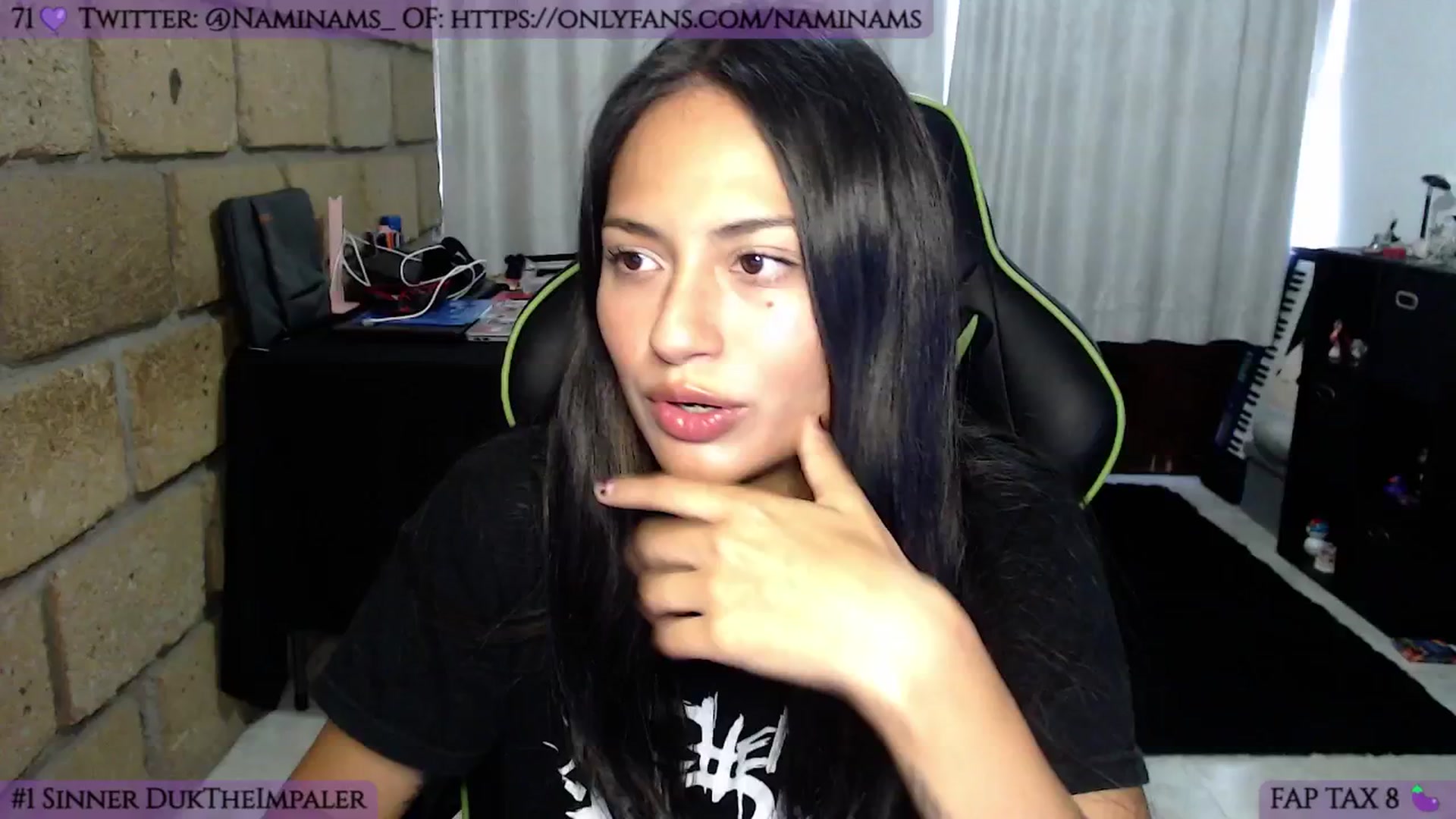 Gallery image thumbnail from NamiSinner's myfreecams stream on, 10/16/2024, 24:00 image 3 of 20