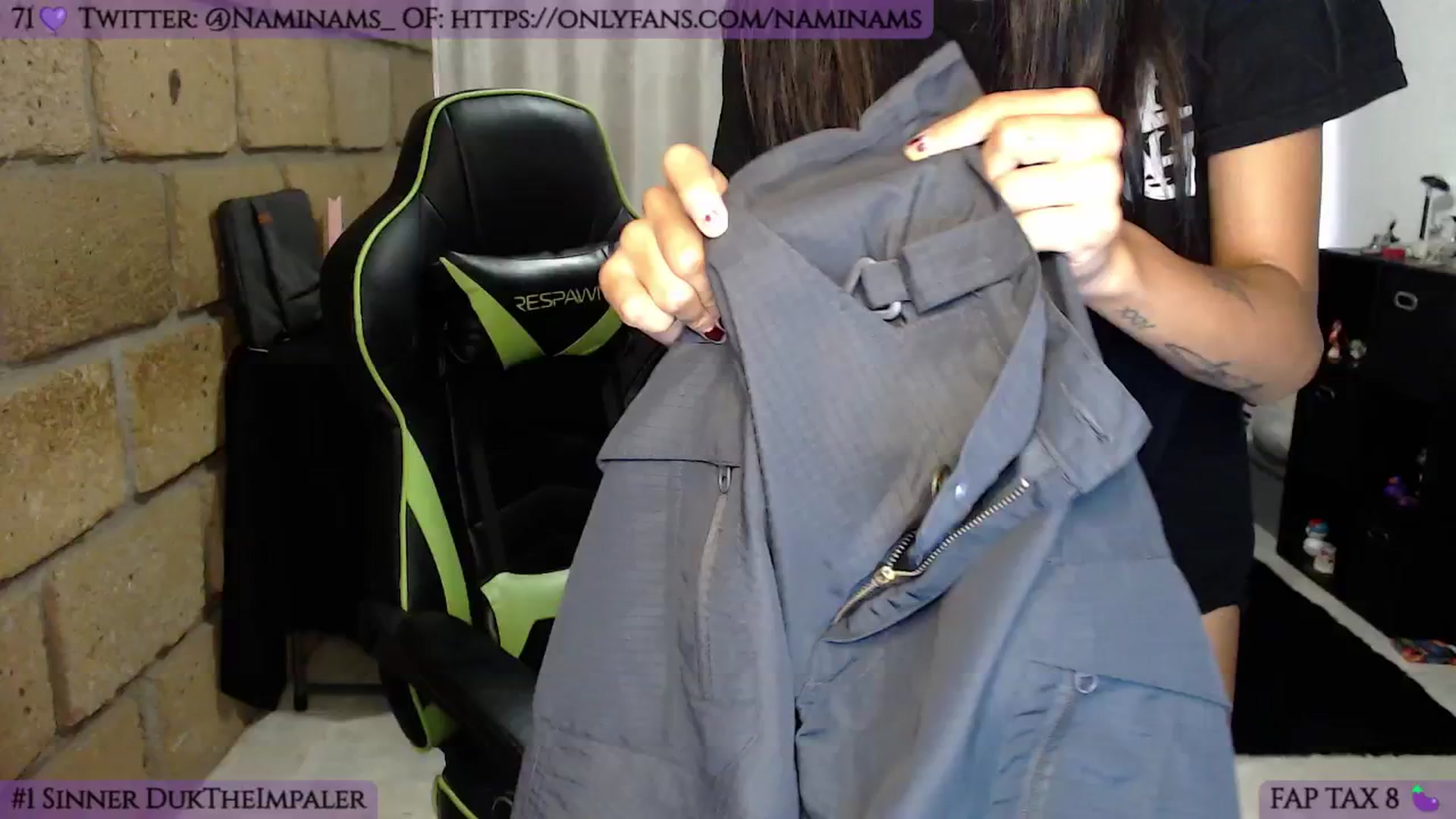 Gallery image thumbnail from NamiSinner's myfreecams stream on, 10/16/2024, 24:00 image 19 of 20